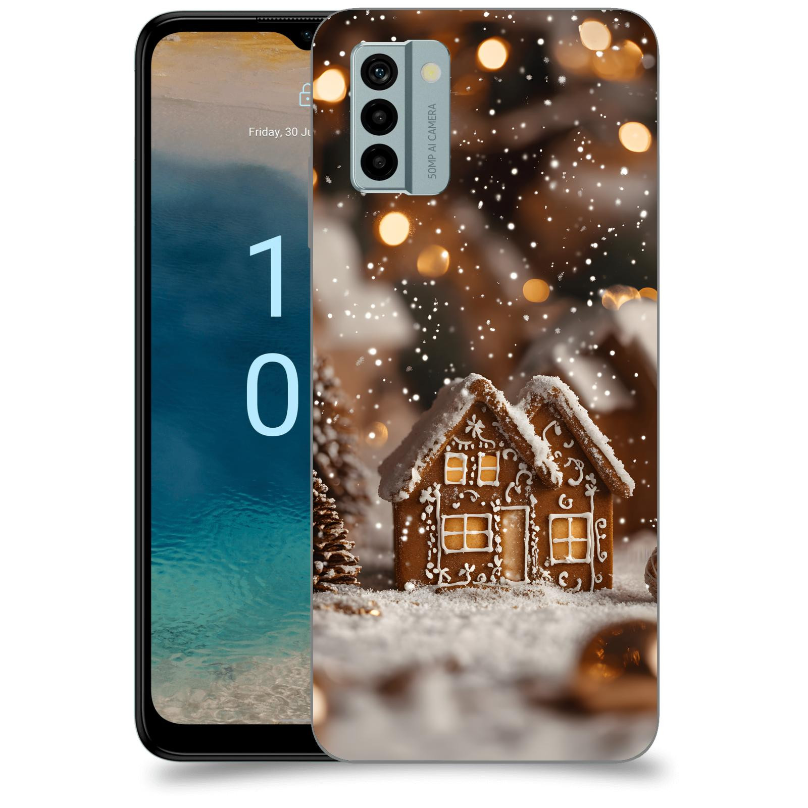 ACOVER Kryt na mobil Nokia G22 - Perníková chaloupka