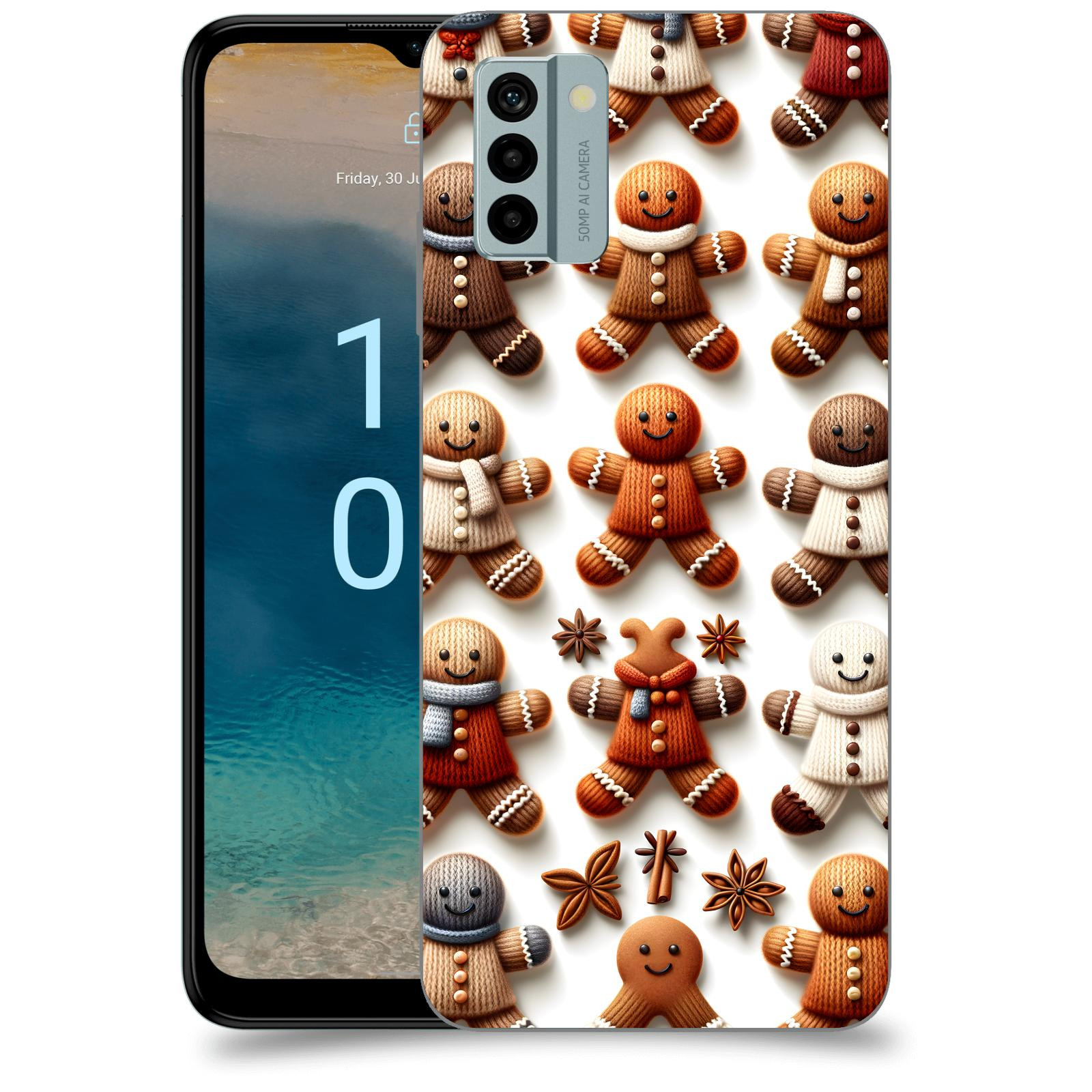 ACOVER Kryt na mobil Nokia G22 - Perníčky 2