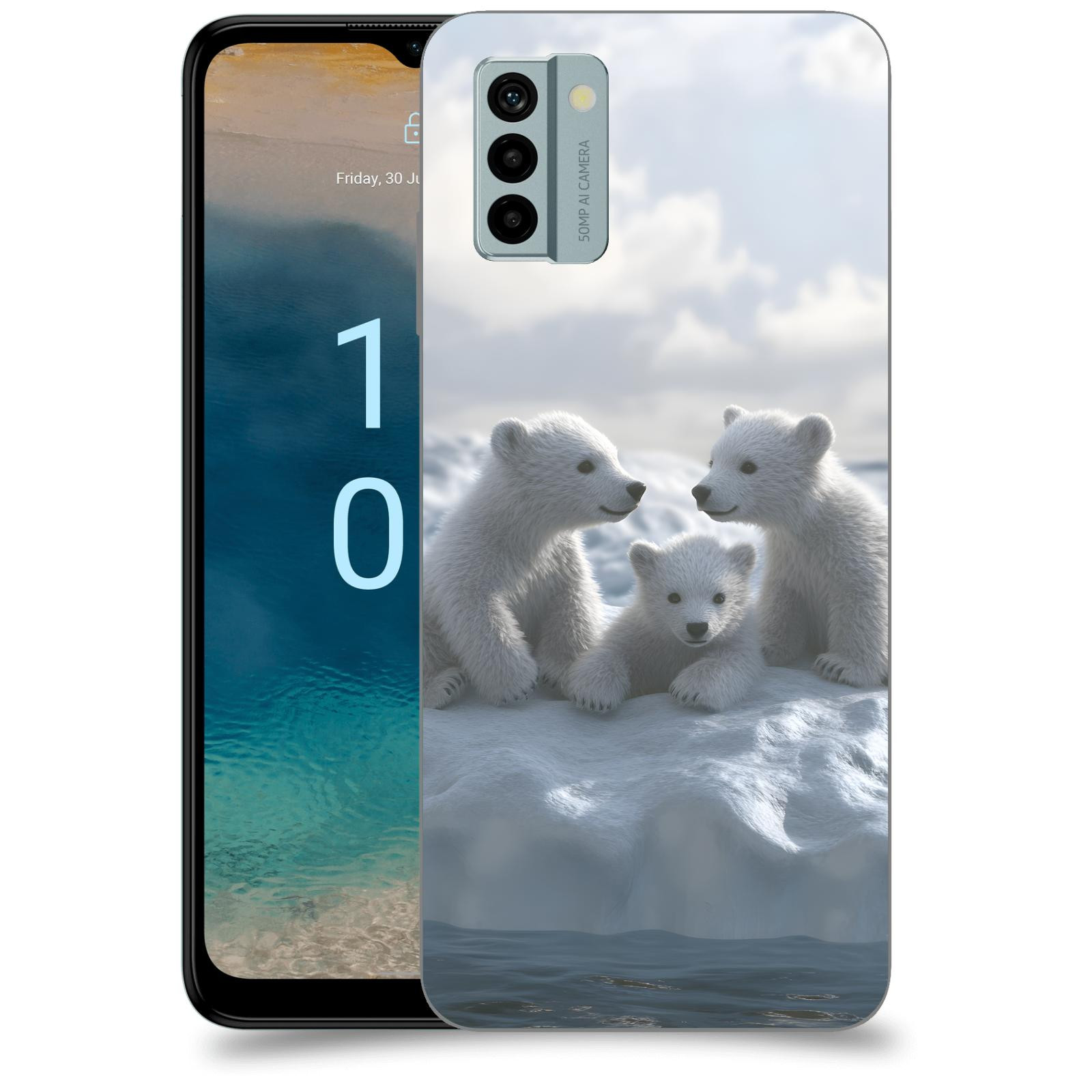 ACOVER Kryt na mobil Nokia G22 - Medvíďata