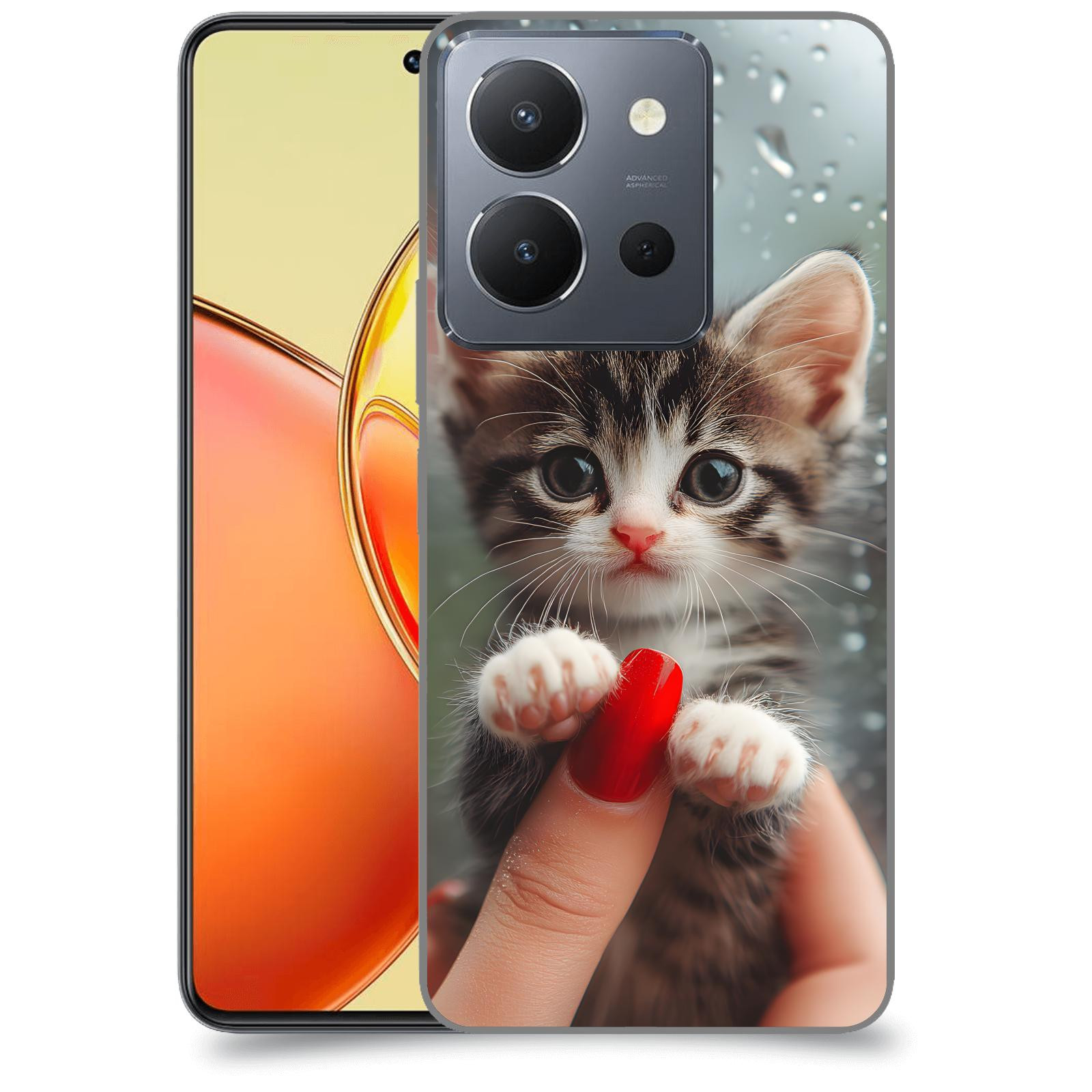 ACOVER Kryt na mobil Vivo Y36 - Koťátko 2