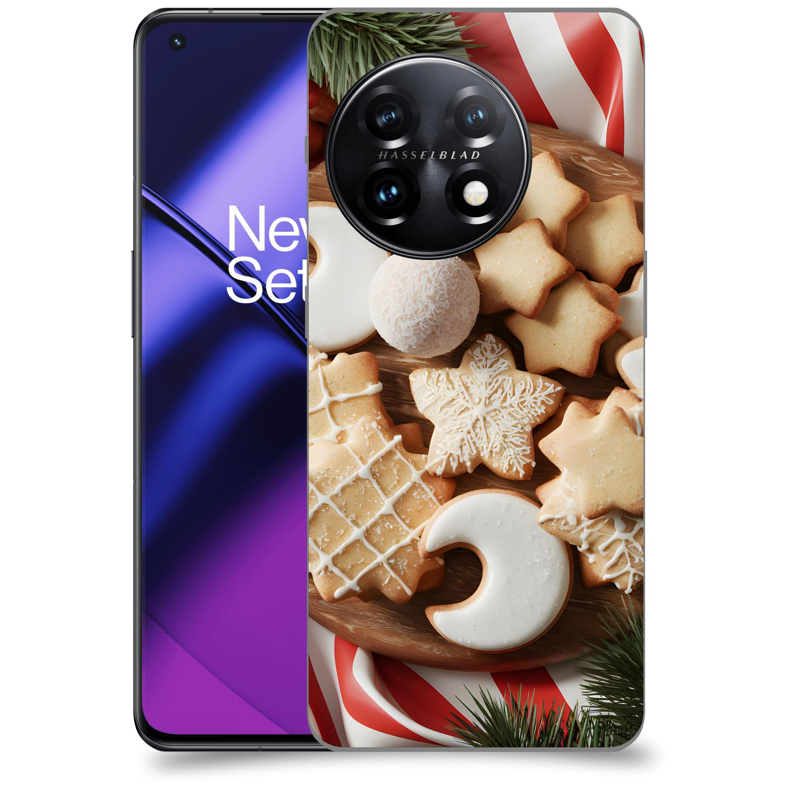 ACOVER Kryt na mobil OnePlus 11 5G - Vánoční cukroví 2