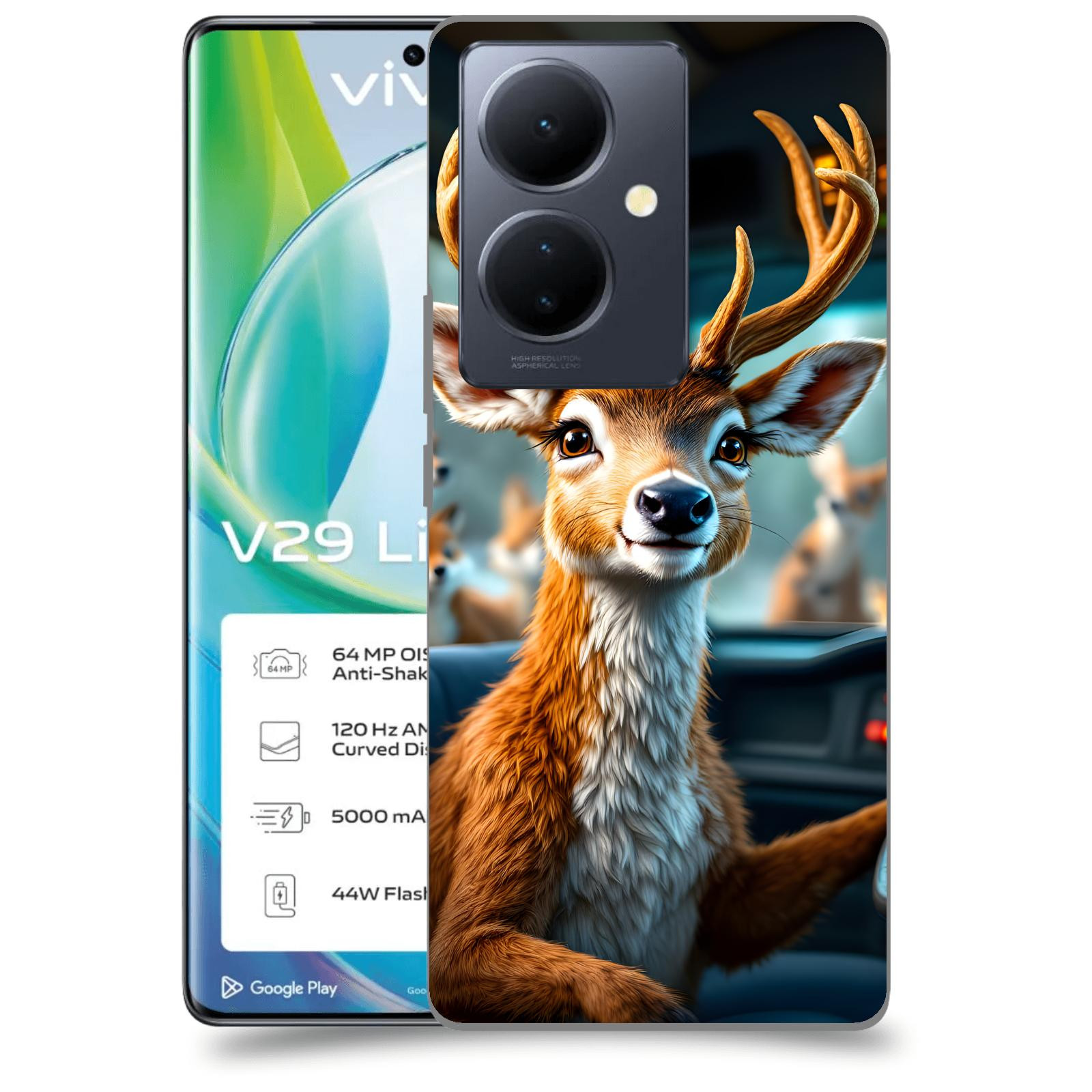 ACOVER Kryt na mobil VIVO V29 Lite 5G - Jelen