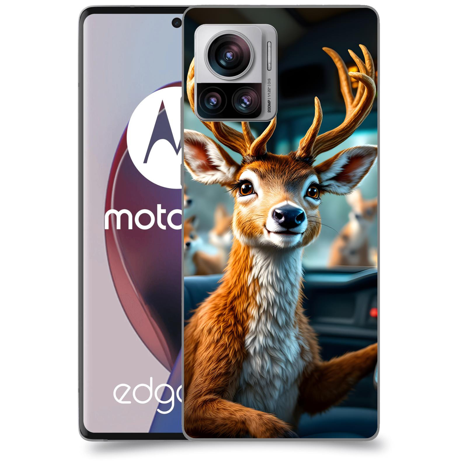 ACOVER Kryt na mobil Motorola Edge 30 Ultra - Jelen