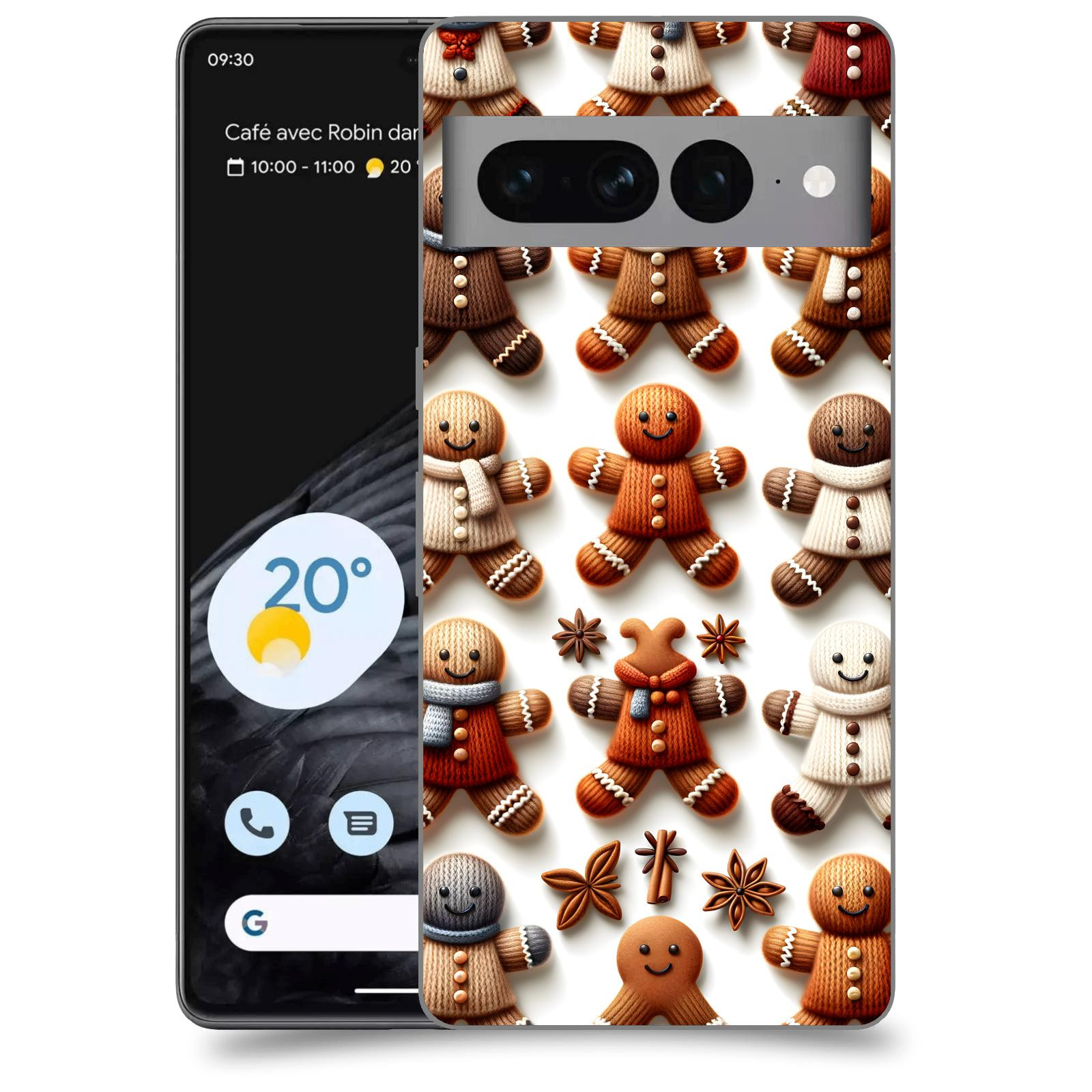 ACOVER Kryt na mobil Google pixel 7 pro - Perníčky 2