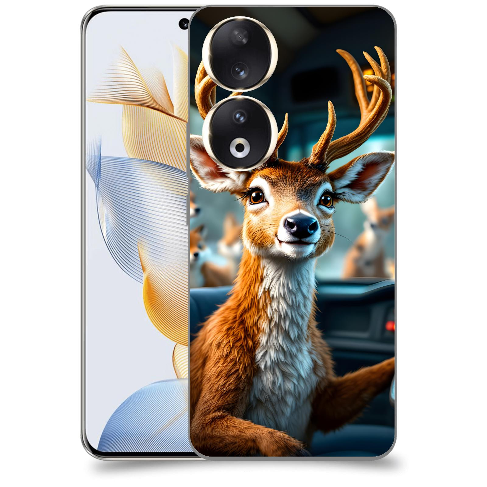 ACOVER Kryt na mobil Honor 90 - Jelen