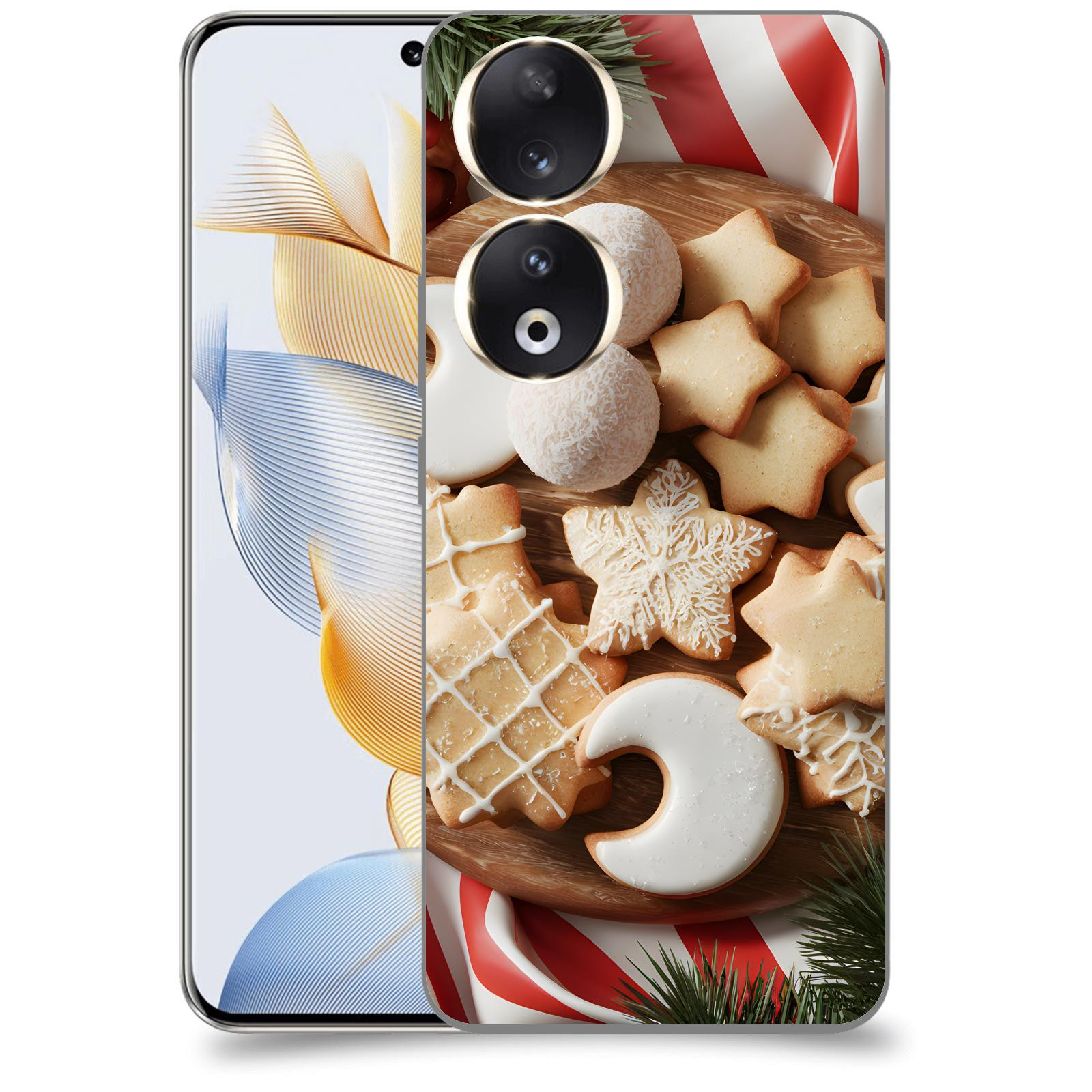 ACOVER Kryt na mobil Honor 90 - Vánoční cukroví 2