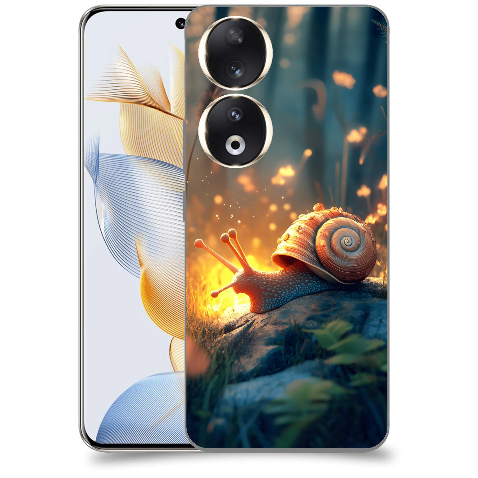 ACOVER Kryt na mobil Honor 90 - Šnek