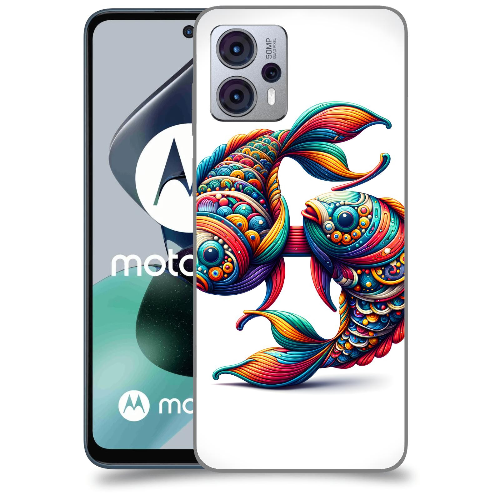 ACOVER Kryt na mobil Motorola Moto G23 - Ryby 2