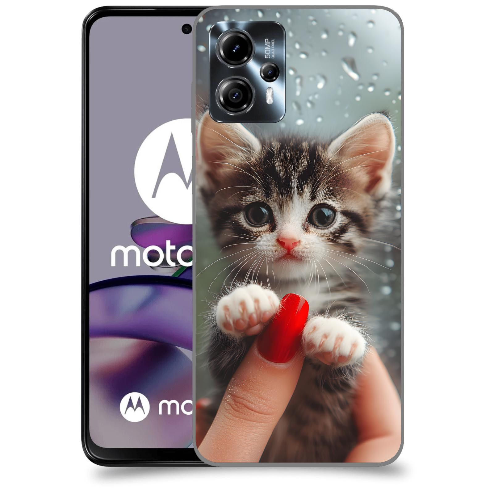 ACOVER Kryt na mobil Motorola Moto G13 - Koťátko 2