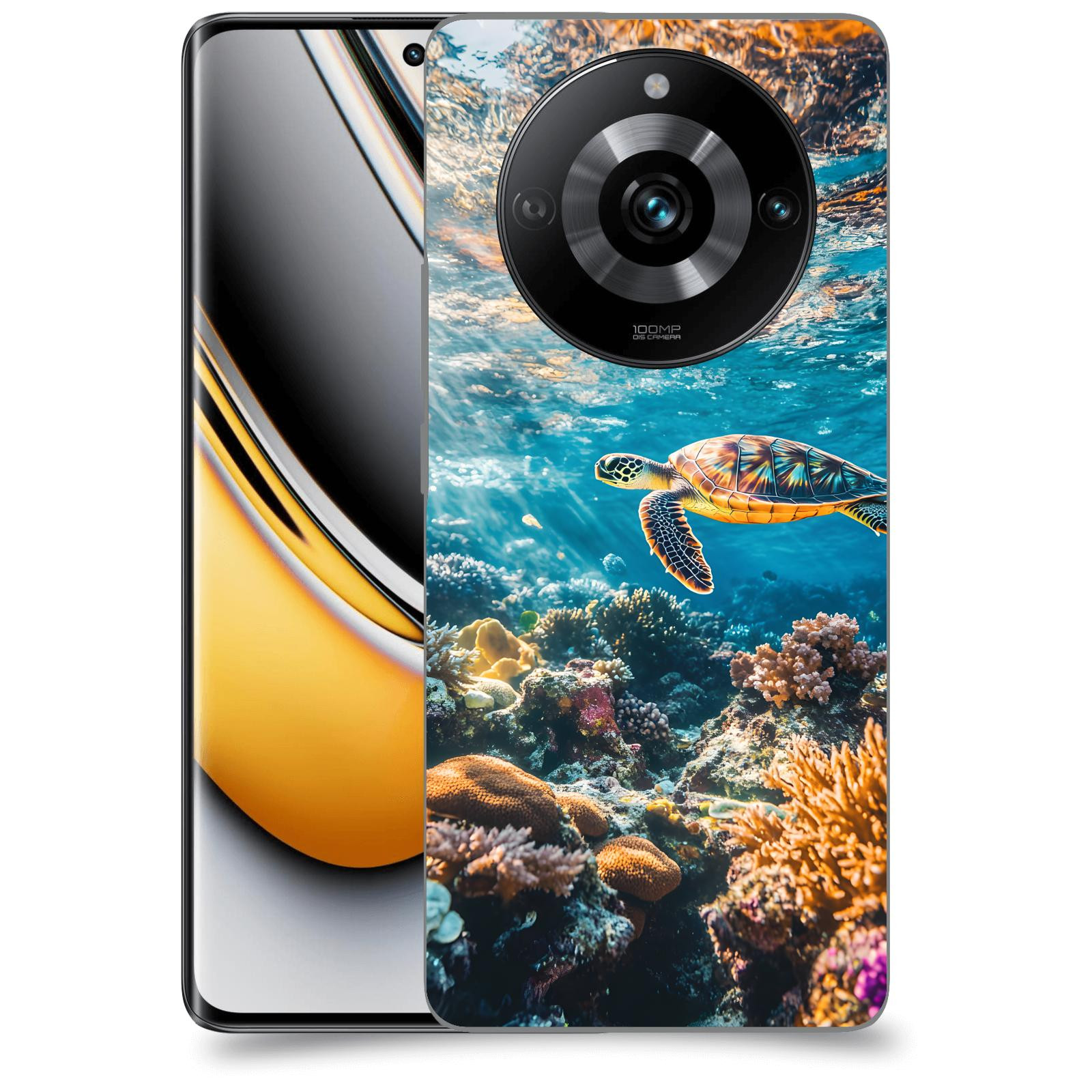 ACOVER Kryt na mobil Realme 11 Pro 5G - Želva