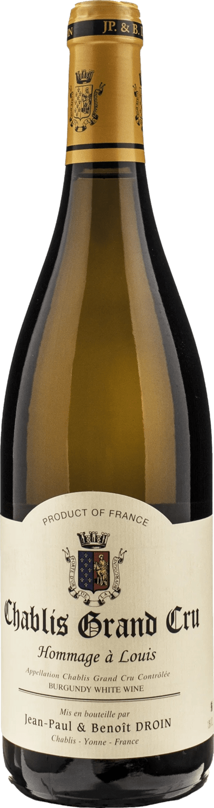 Jean-Paul & Benoit Droin Chablis Grand Cru Hommage a Louis 2020