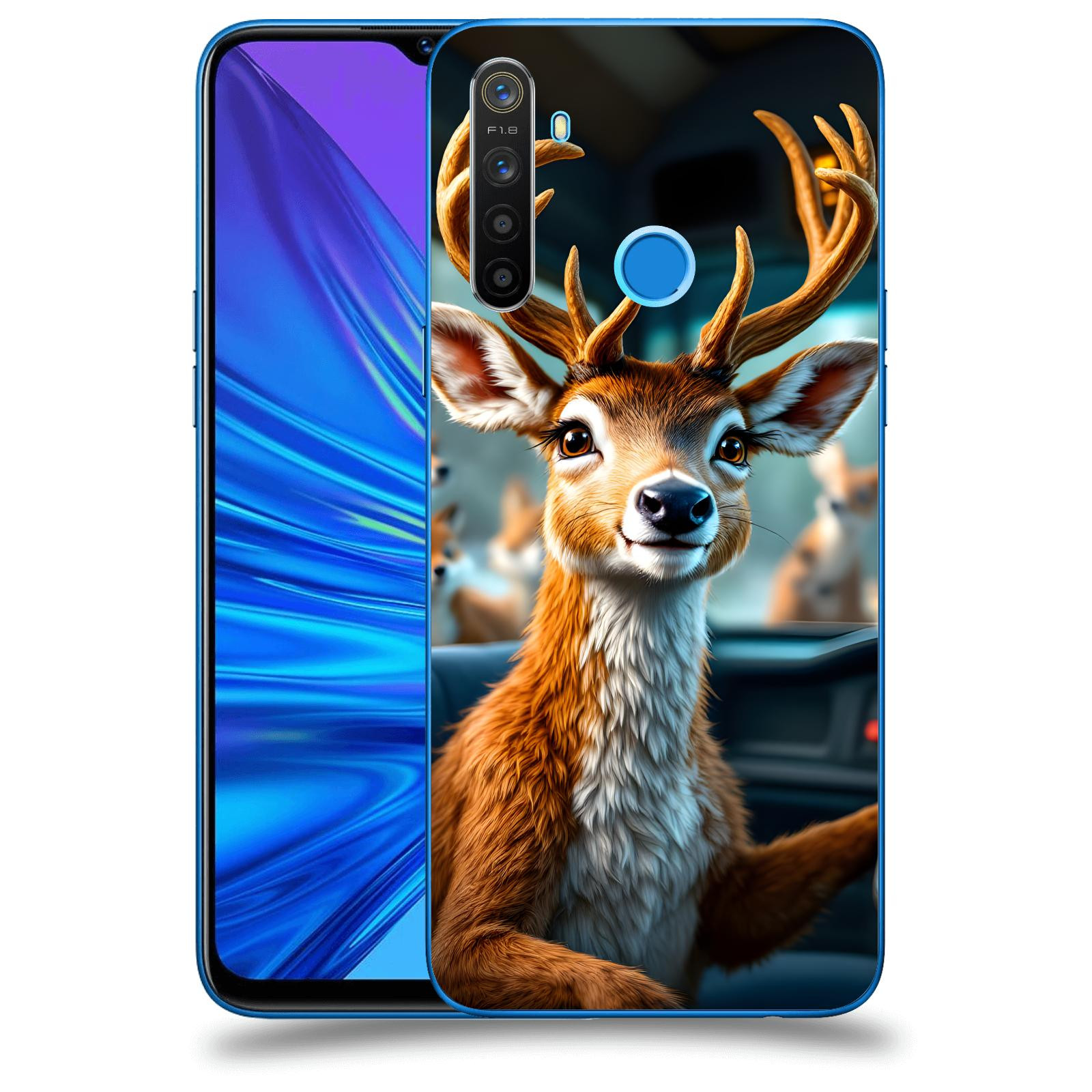 ACOVER Kryt na mobil Realme 5 - Jelen