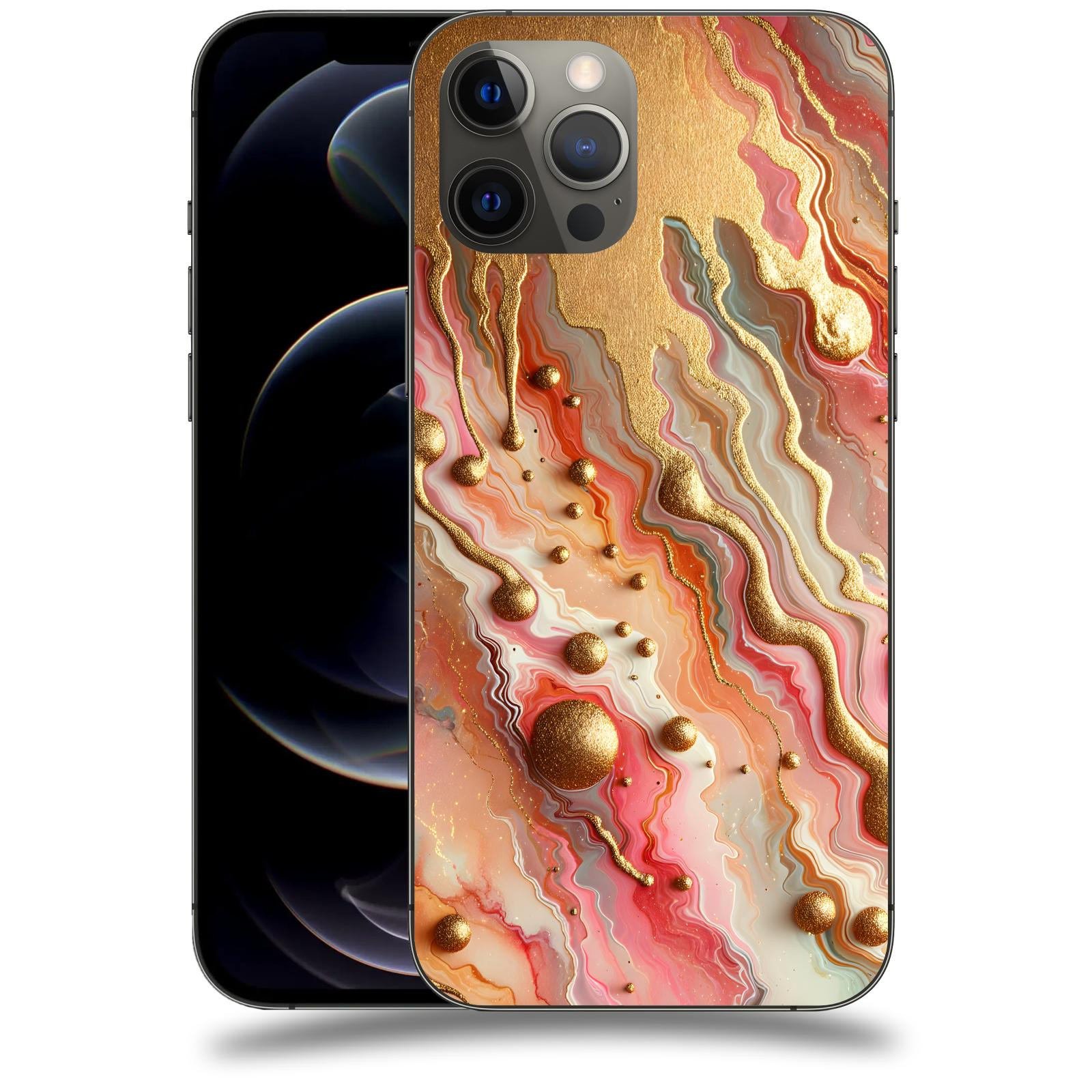 ACOVER Kryt na mobil Apple iPhone 12 Pro Max - Liquid Gold