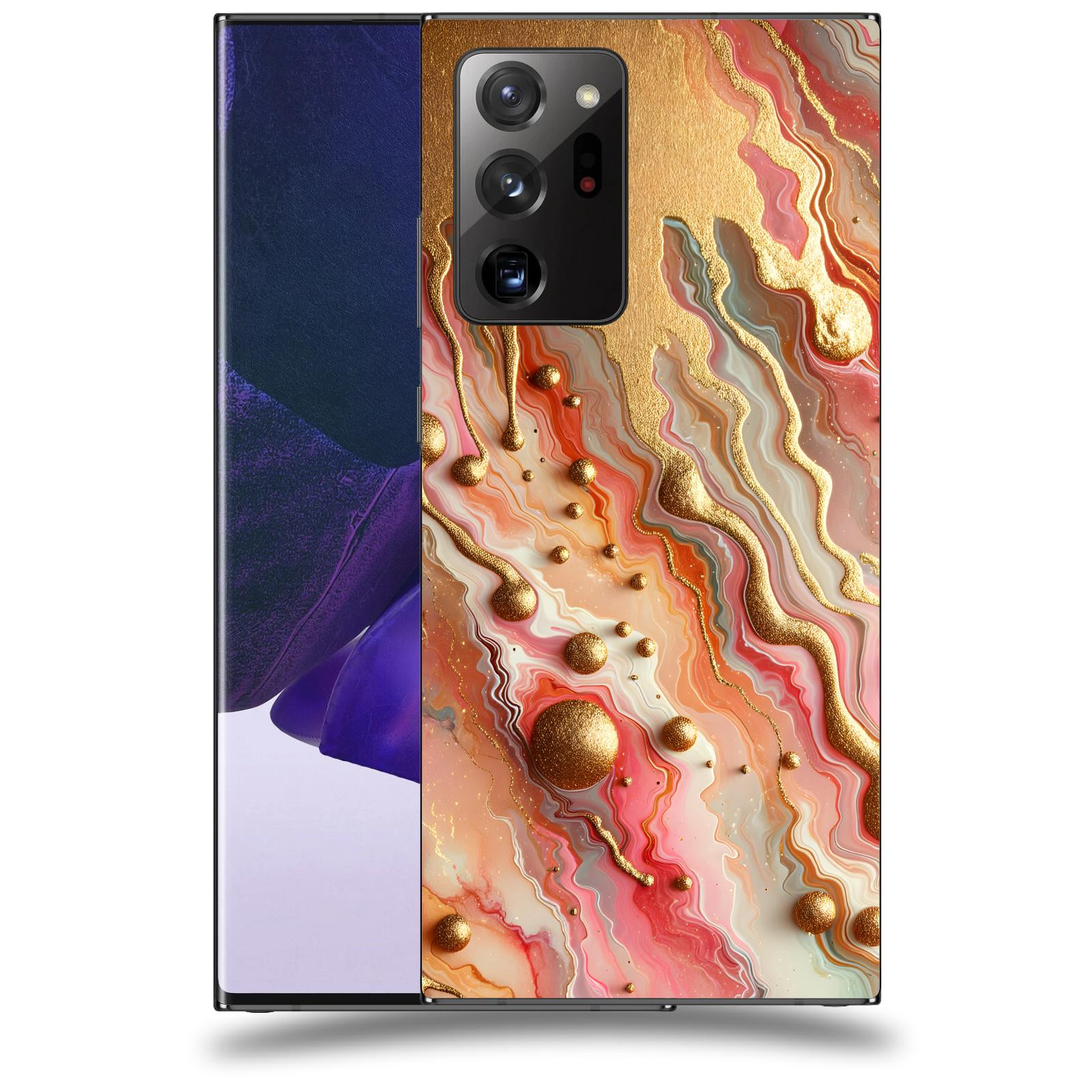 ACOVER Kryt na mobil Samsung Galaxy Note 20 Ultra - Liquid Gold