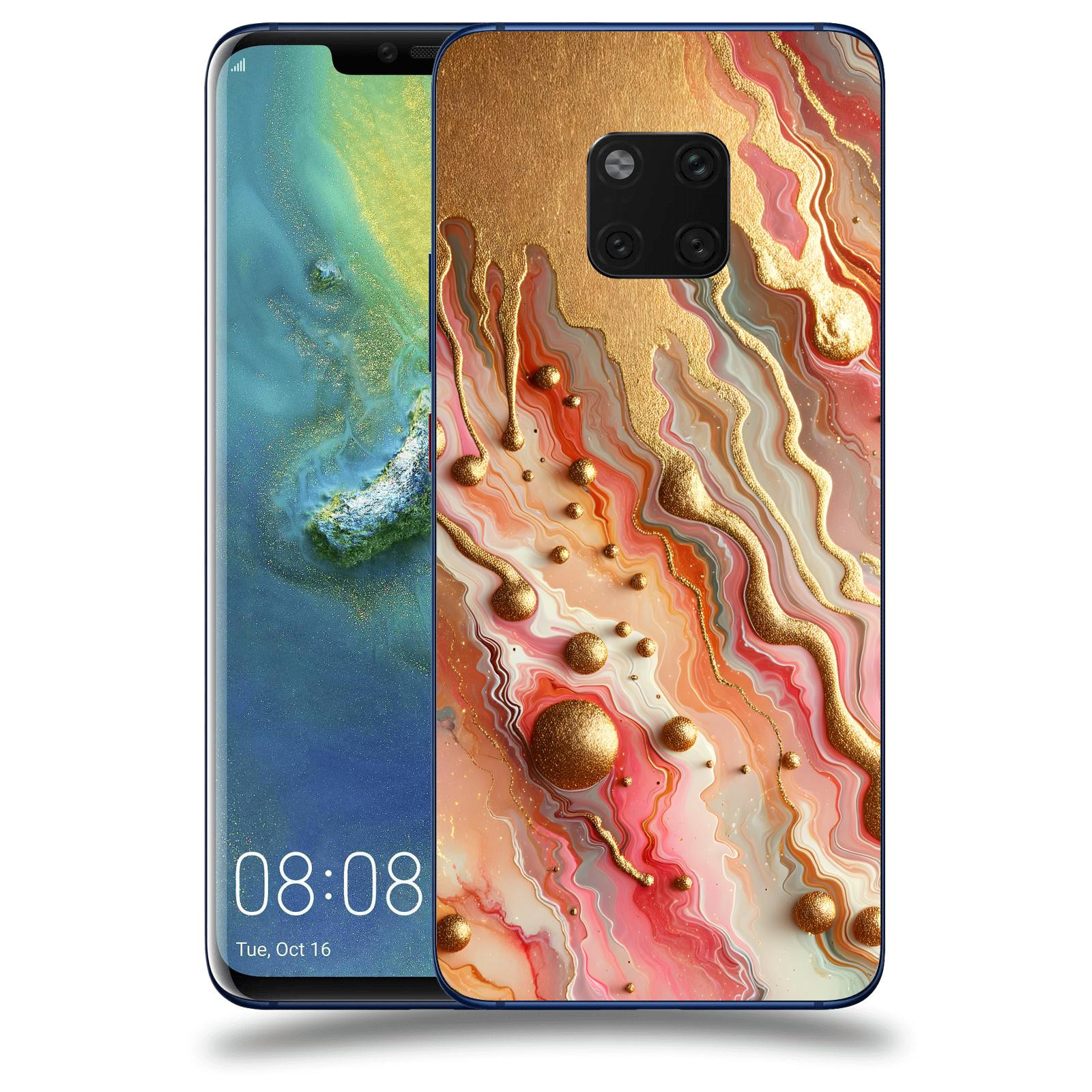 ACOVER Kryt na mobil Huawei Mate 20 Pro - Liquid Gold