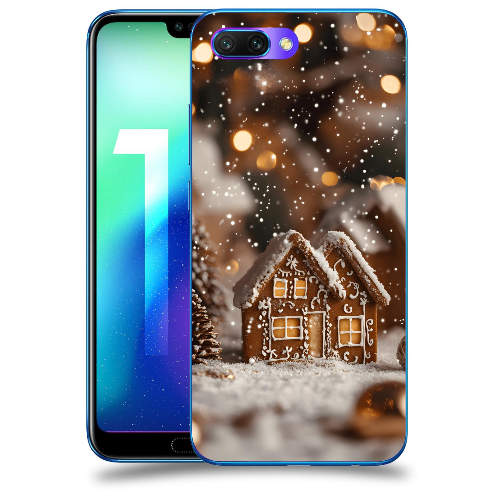 ACOVER Kryt na mobil Honor 10 - Perníková chaloupka