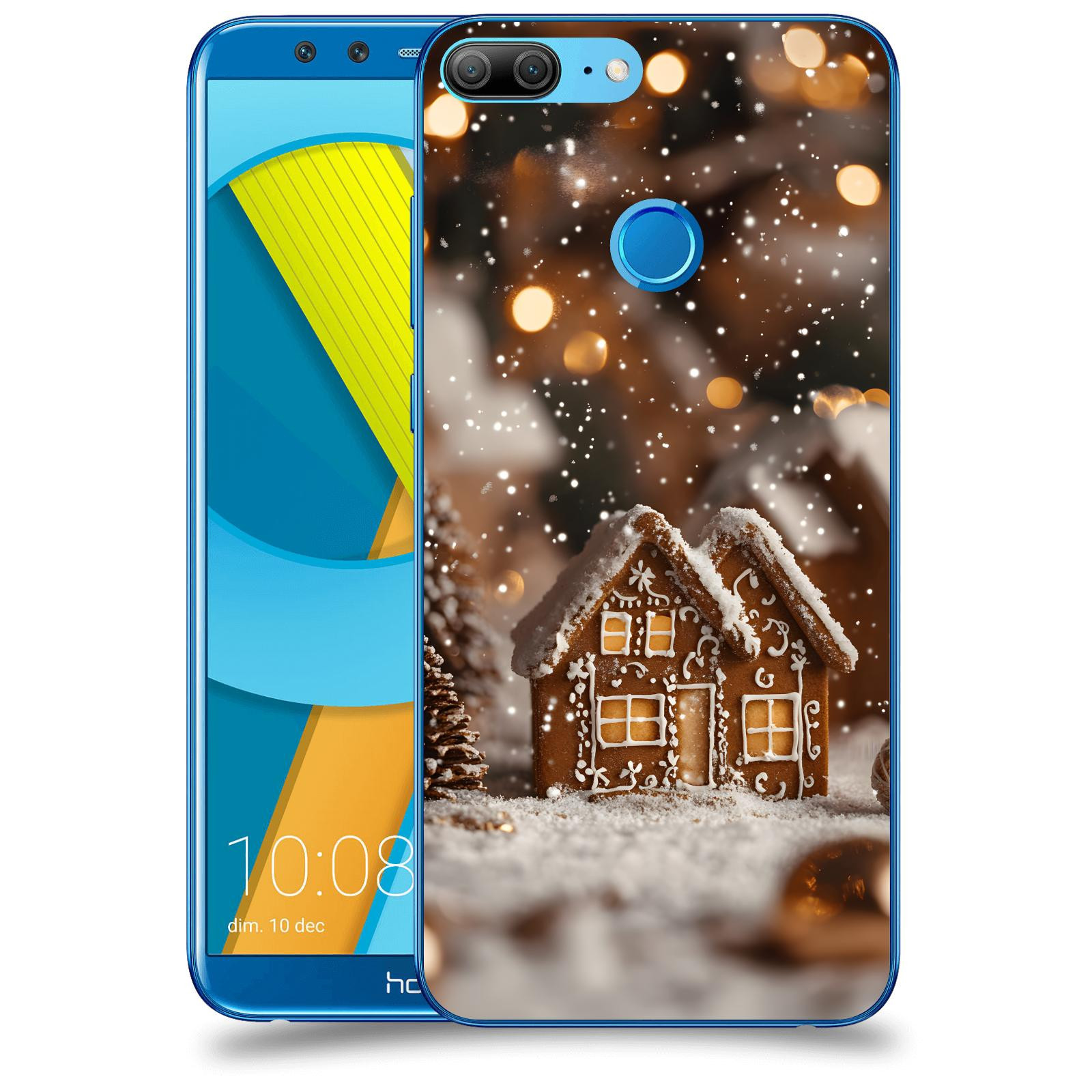 ACOVER Kryt na mobil Honor 9 Lite - Perníková chaloupka