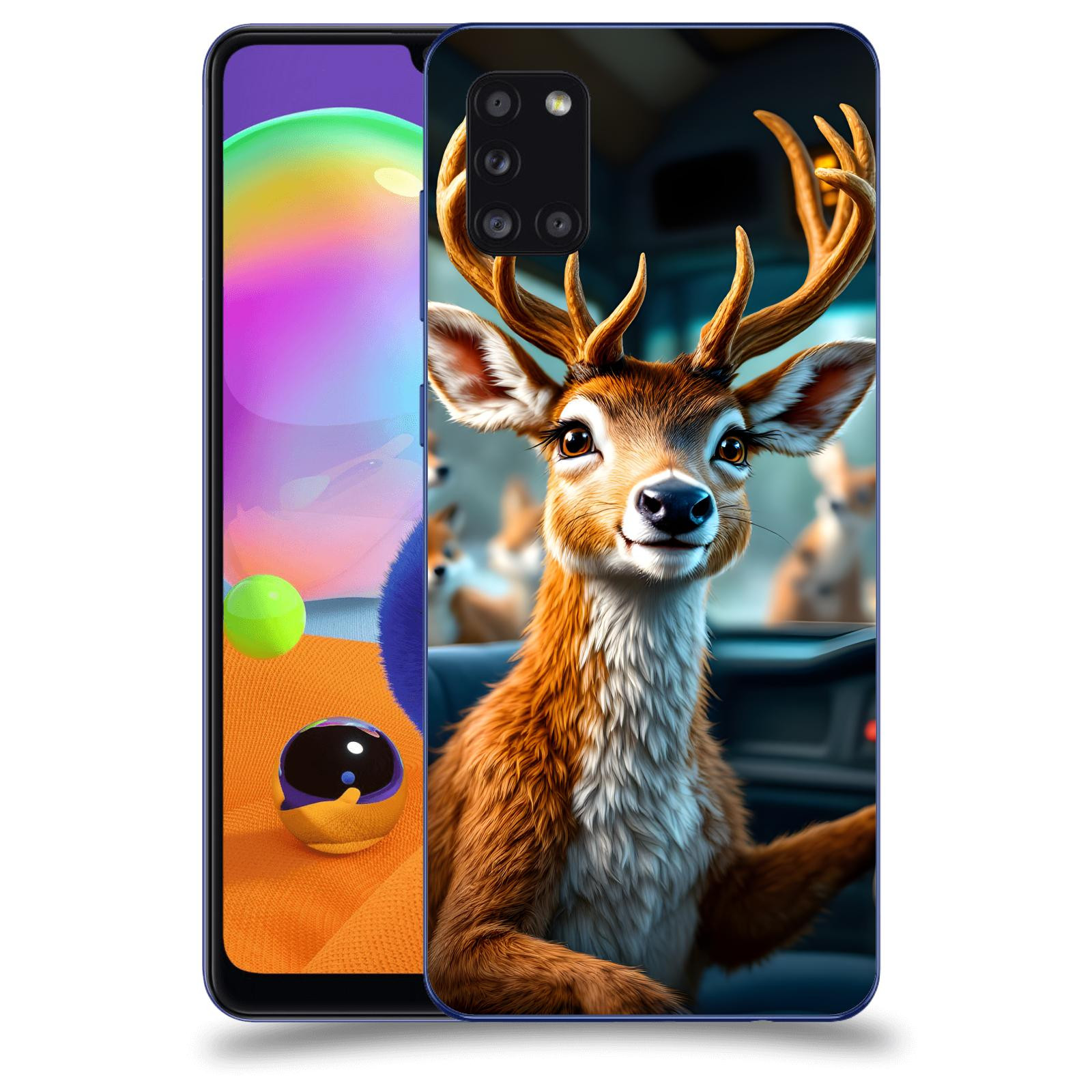 ACOVER Kryt na mobil Samsung Galaxy A31 A315F - Jelen