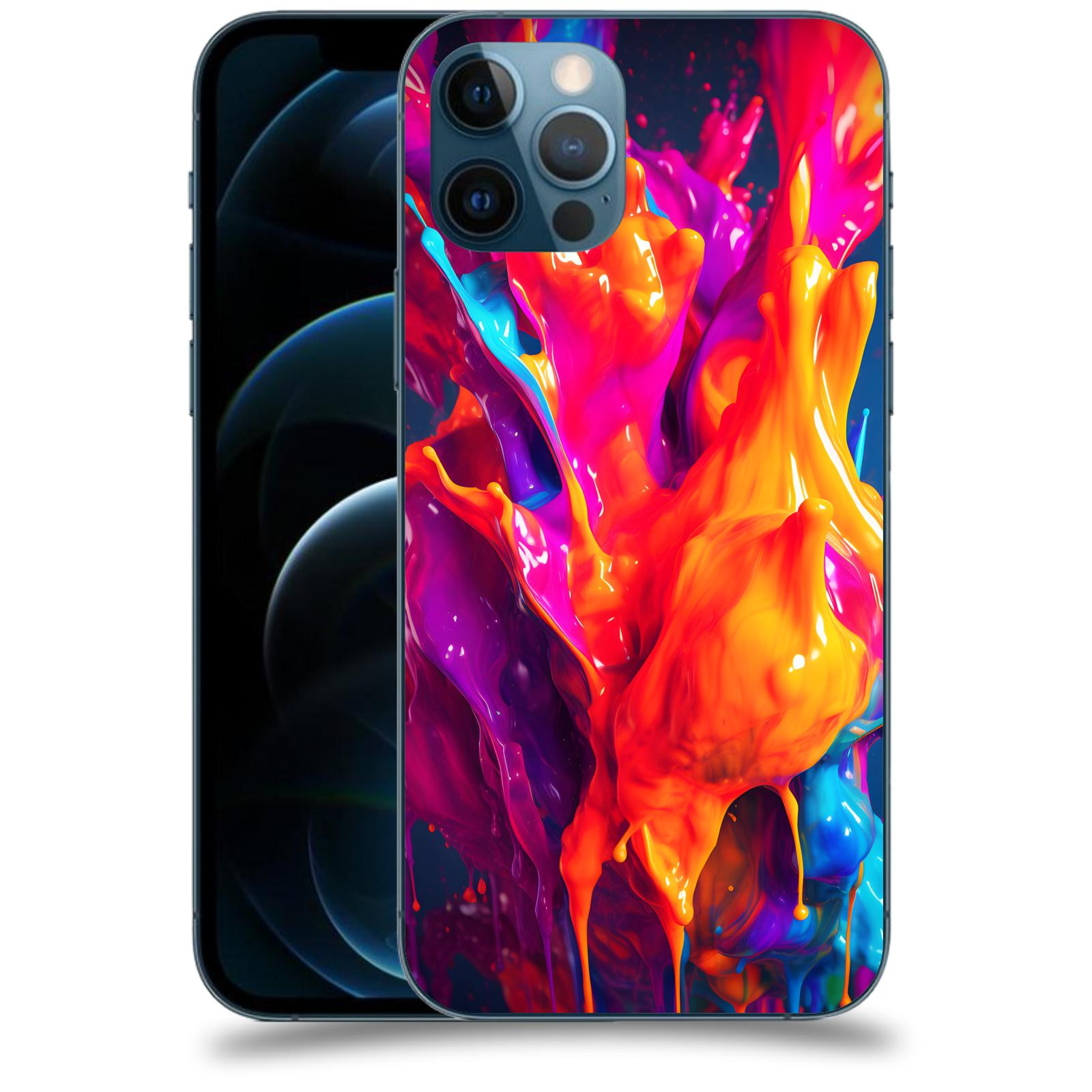 ACOVER Kryt na mobil Apple iPhone 12 Pro - Beautiful Liquid I