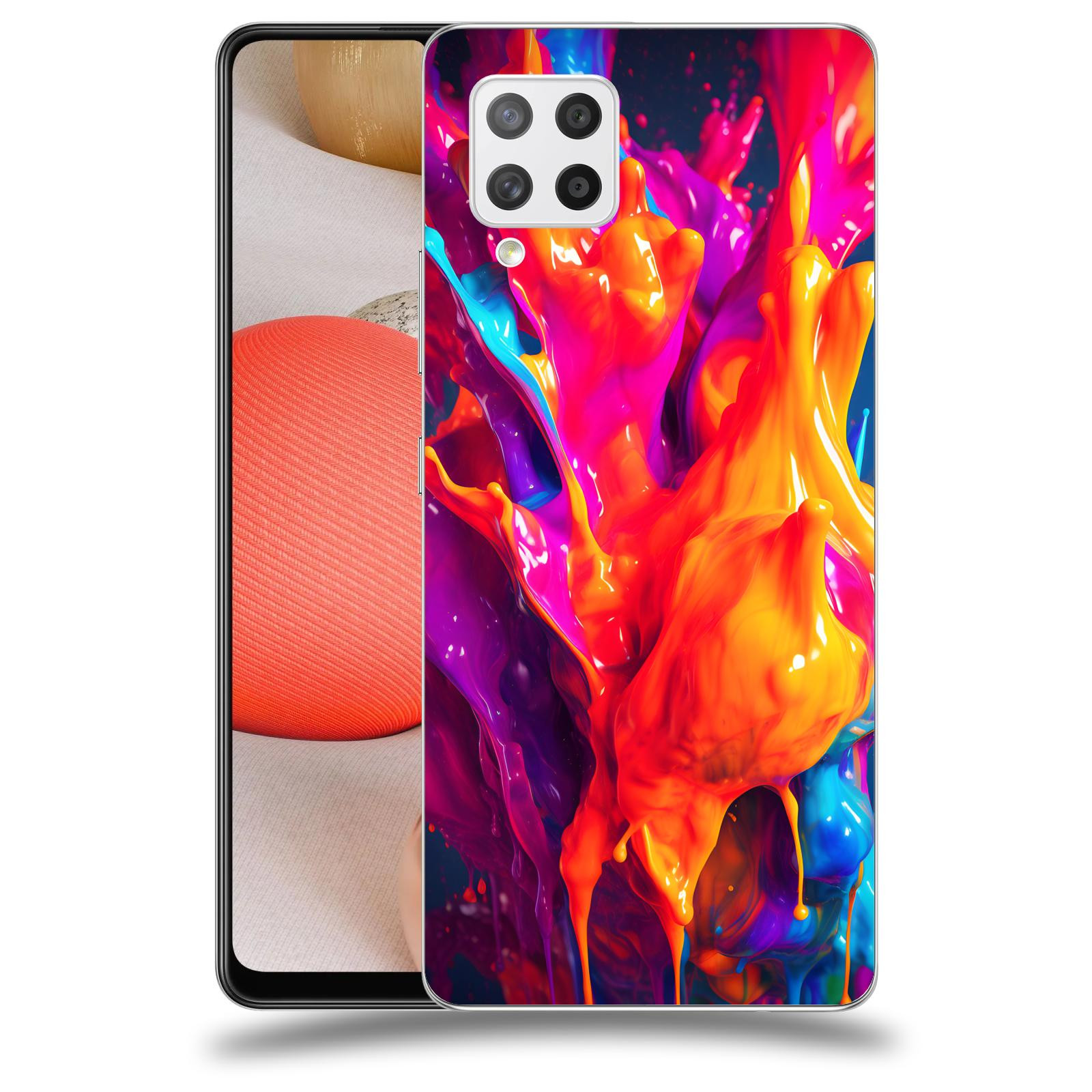 ACOVER Kryt na mobil Samsung Galaxy A42 A426B - Beautiful Liquid I