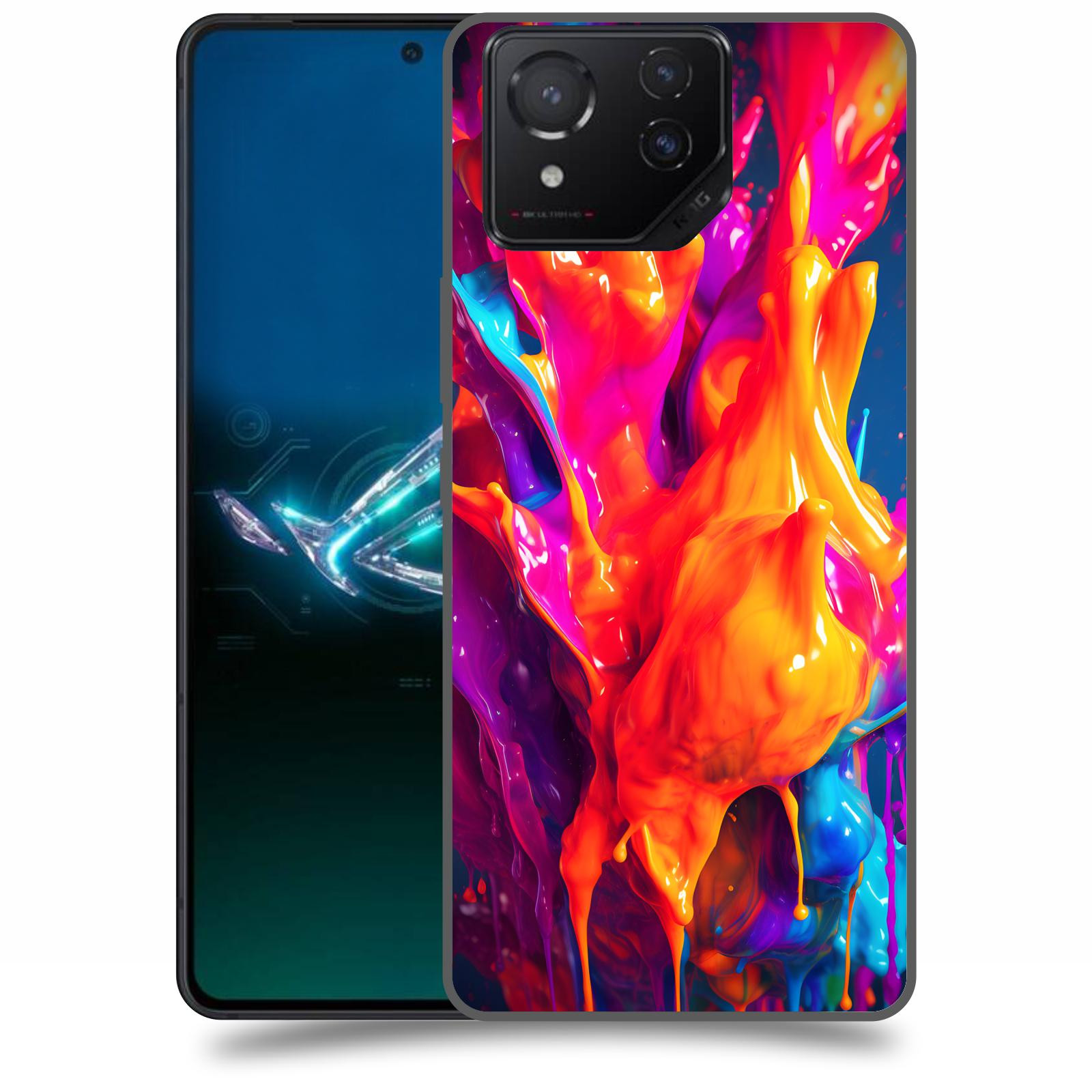 ACOVER Kryt na mobil Asus ROG Phone 8 - Beautiful Liquid I