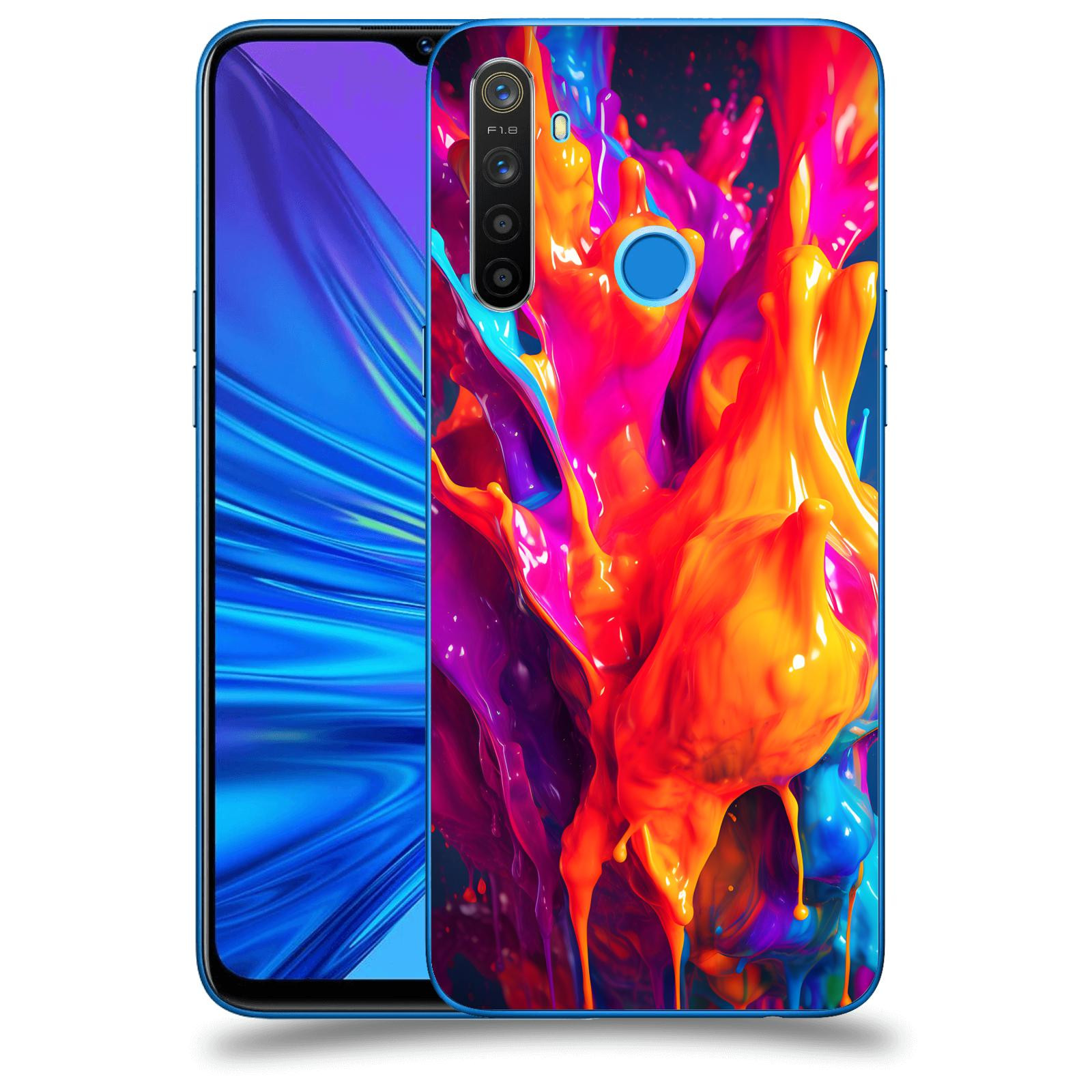 ACOVER Kryt na mobil Realme 5 - Beautiful Liquid I