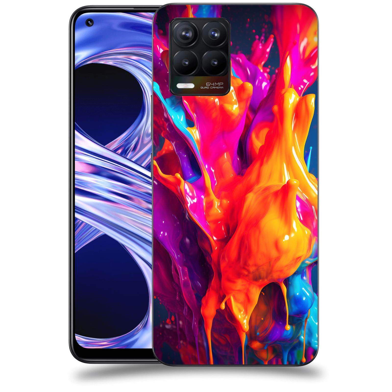 ACOVER Kryt na mobil Realme 8 - Beautiful Liquid I