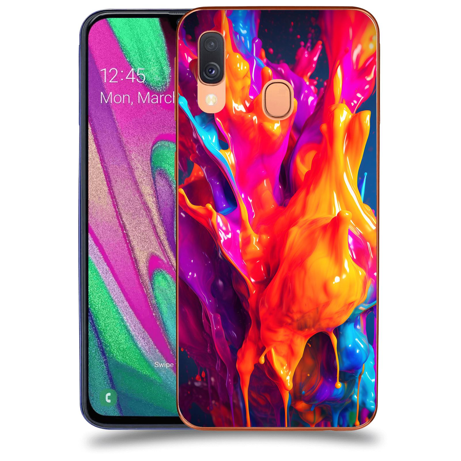 ACOVER Kryt na mobil Samsung Galaxy A40 A405F - Beautiful Liquid I