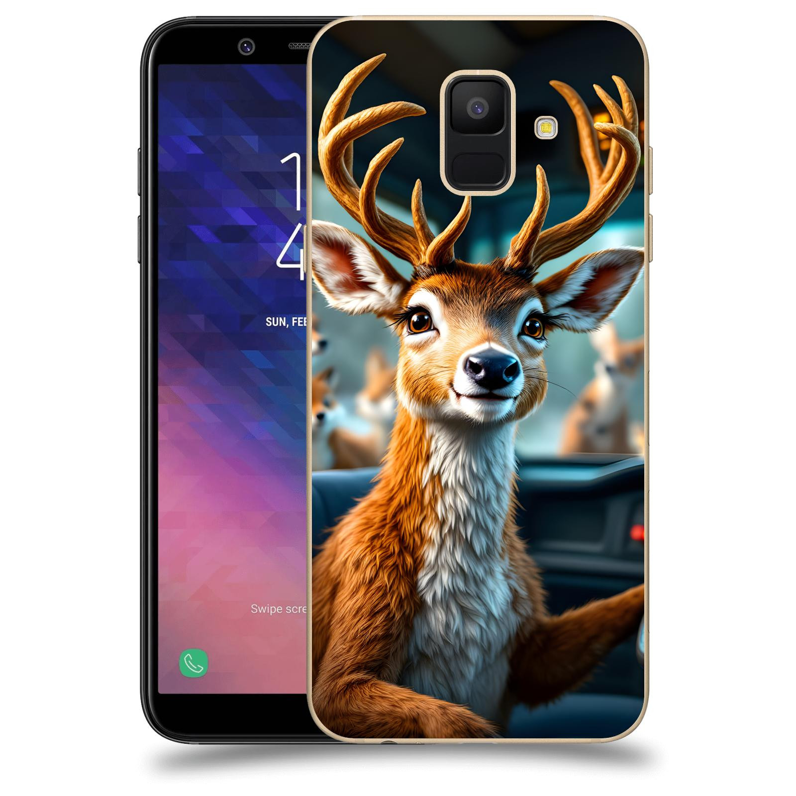 ACOVER Kryt na mobil Samsung Galaxy A6 A600F - Jelen