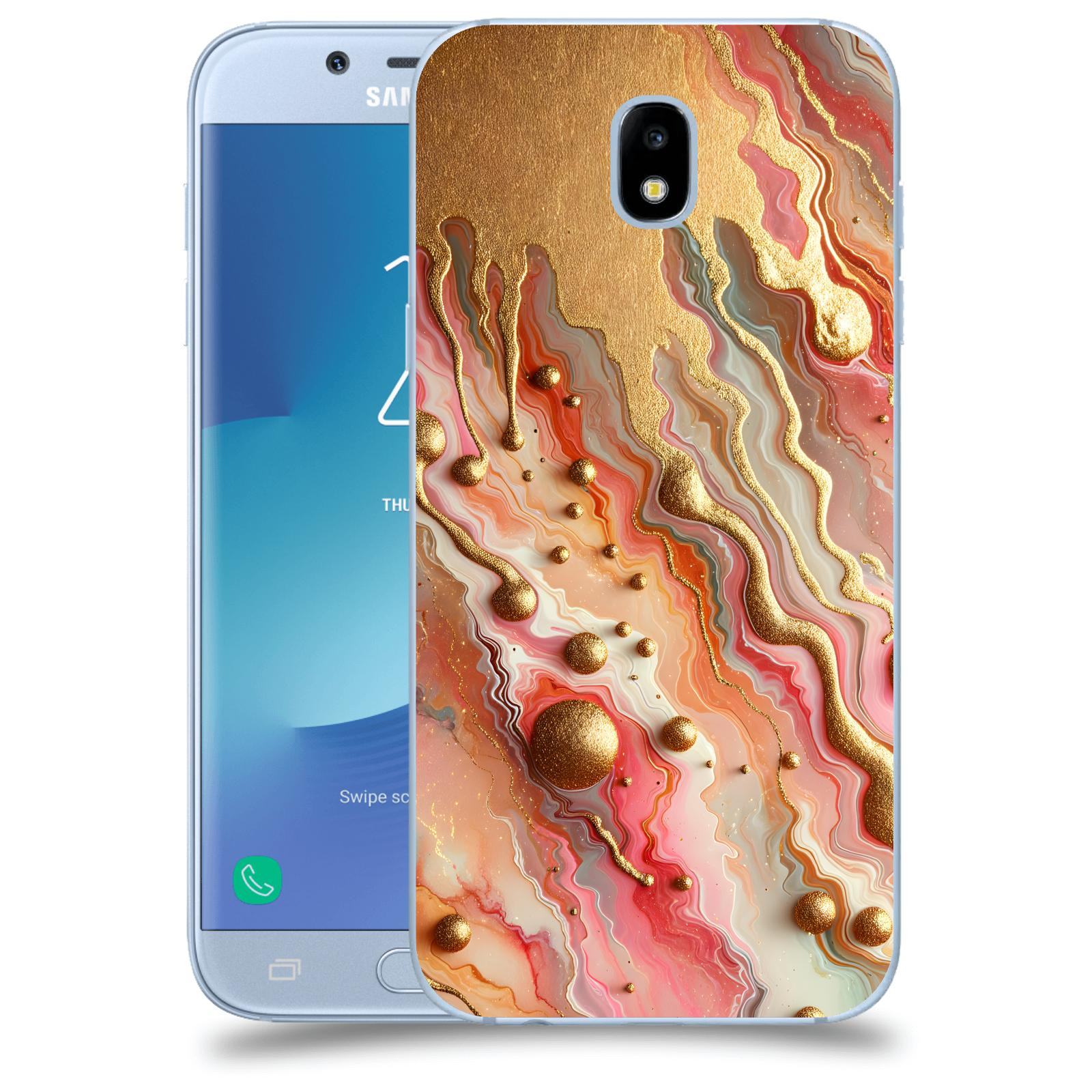 ACOVER Kryt na mobil Samsung Galaxy J5 2017 J530F - Liquid Gold