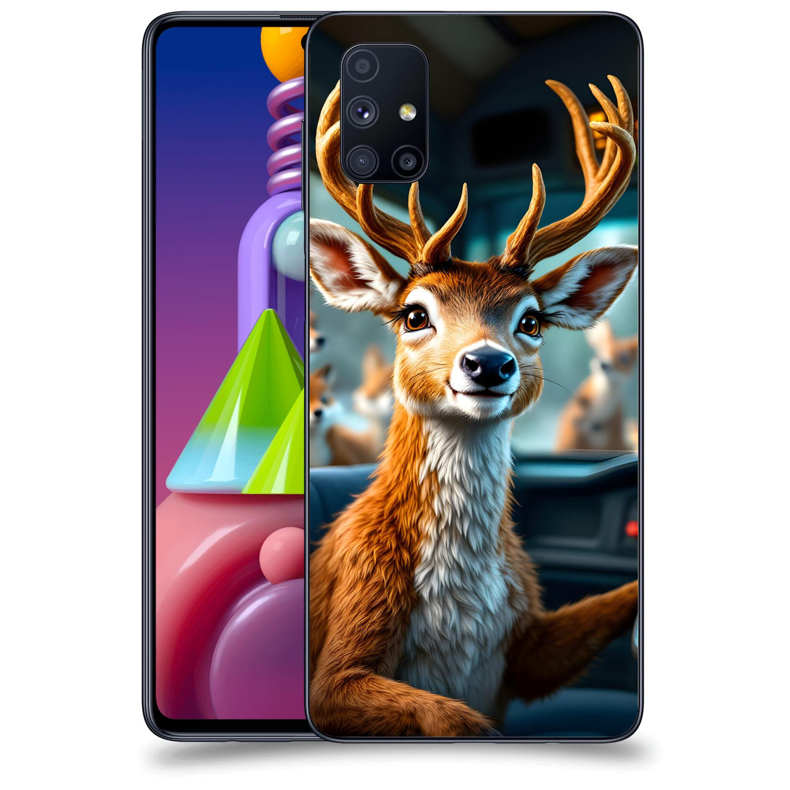 ACOVER Kryt na mobil Samsung Galaxy M51 M515F - Jelen