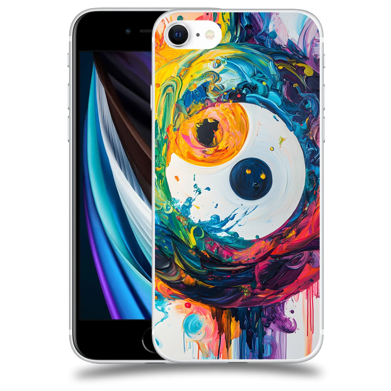 ACOVER Kryt na mobil Apple iPhone SE 2020 - Jin Jang