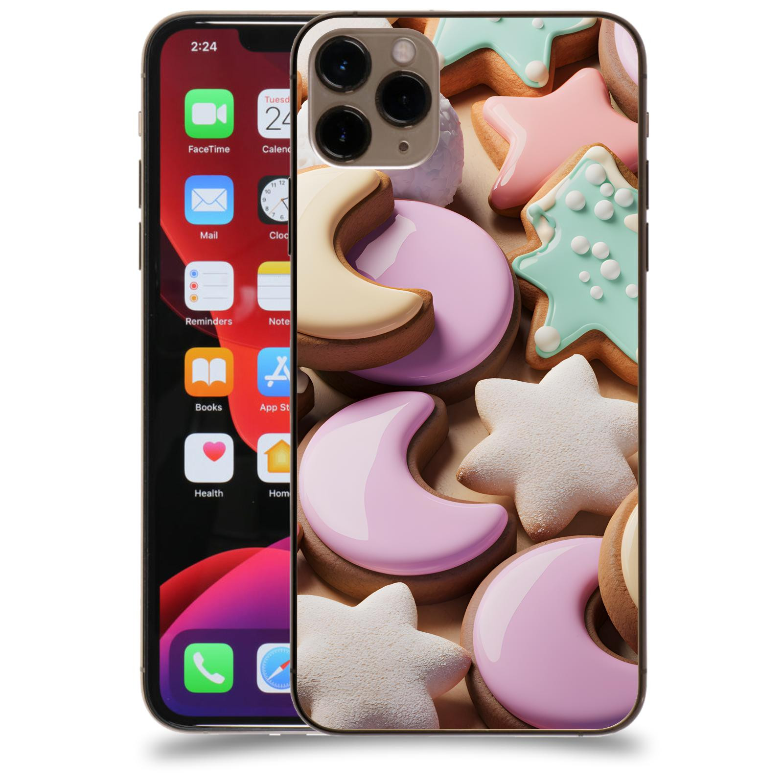 ACOVER Kryt na mobil Apple iPhone 11 Pro Max - Vánoční cukroví