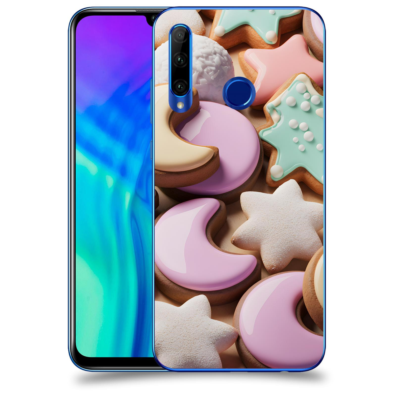 ACOVER Kryt na mobil Honor 20 Lite - Vánoční cukroví