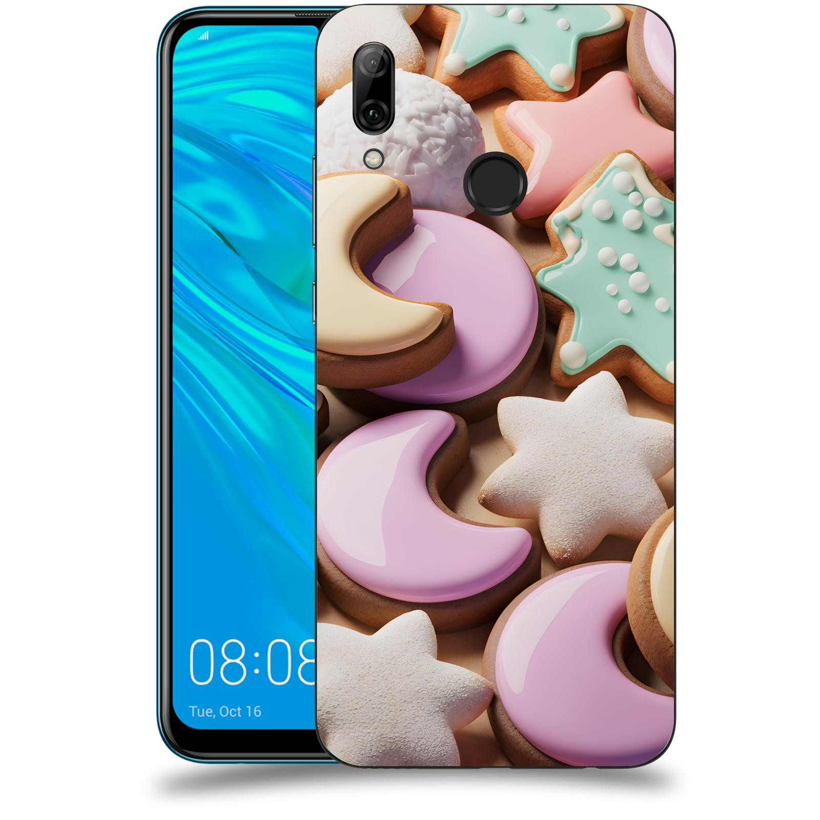 ACOVER Kryt na mobil Huawei P Smart 2019 - Vánoční cukroví