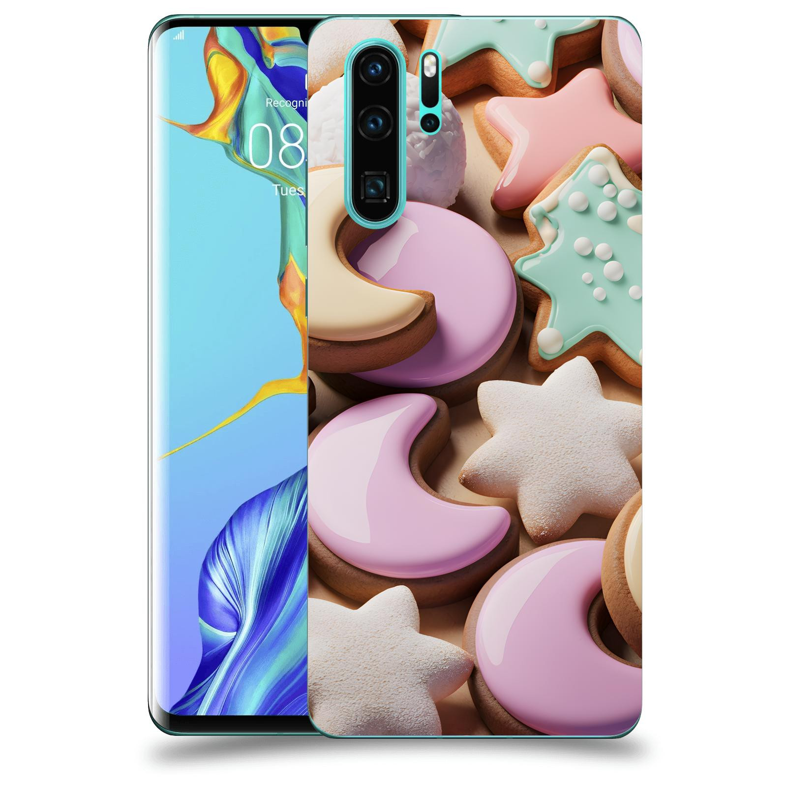 ACOVER Kryt na mobil Huawei P30 Pro - Vánoční cukroví