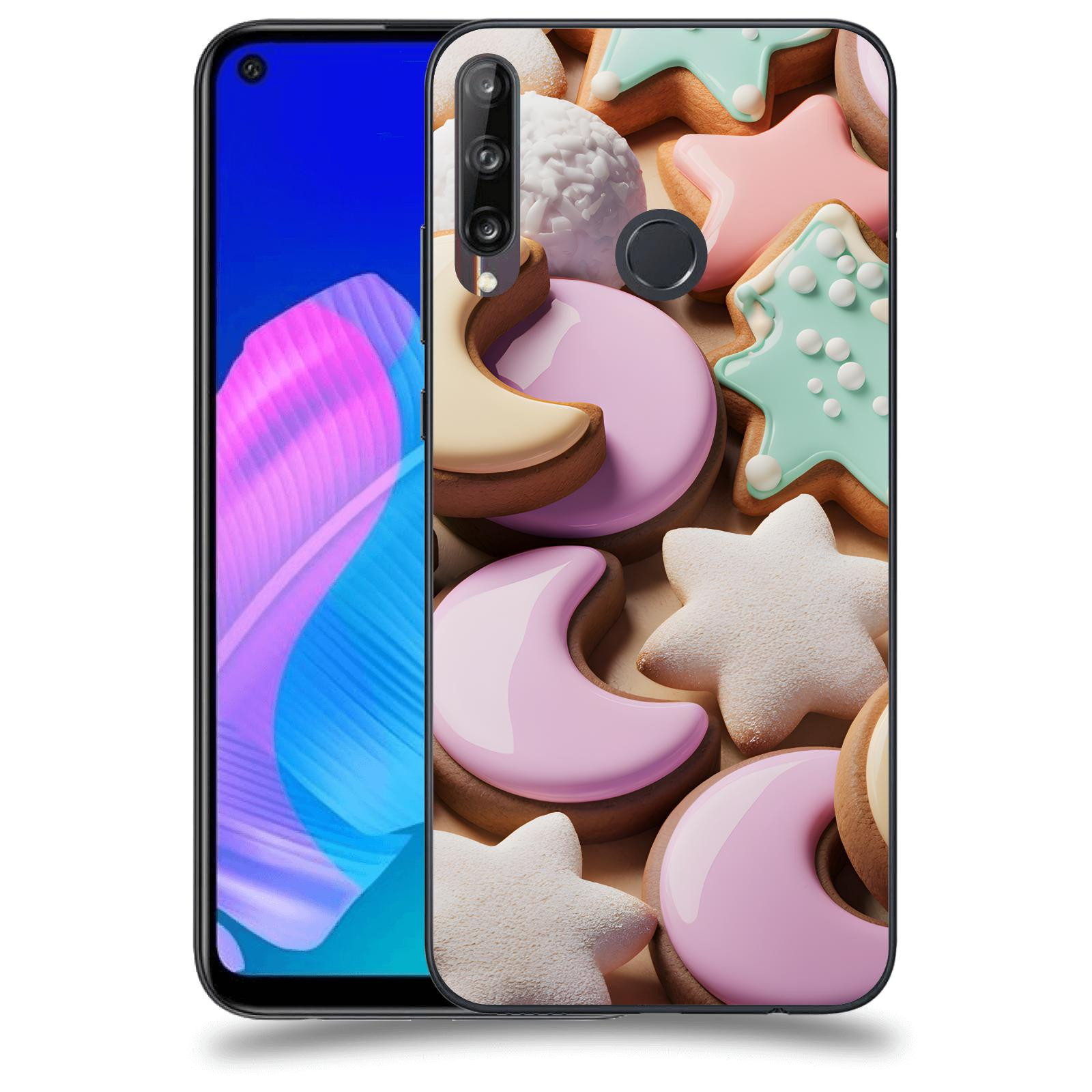 ACOVER Kryt na mobil Huawei P40 Lite E - Vánoční cukroví