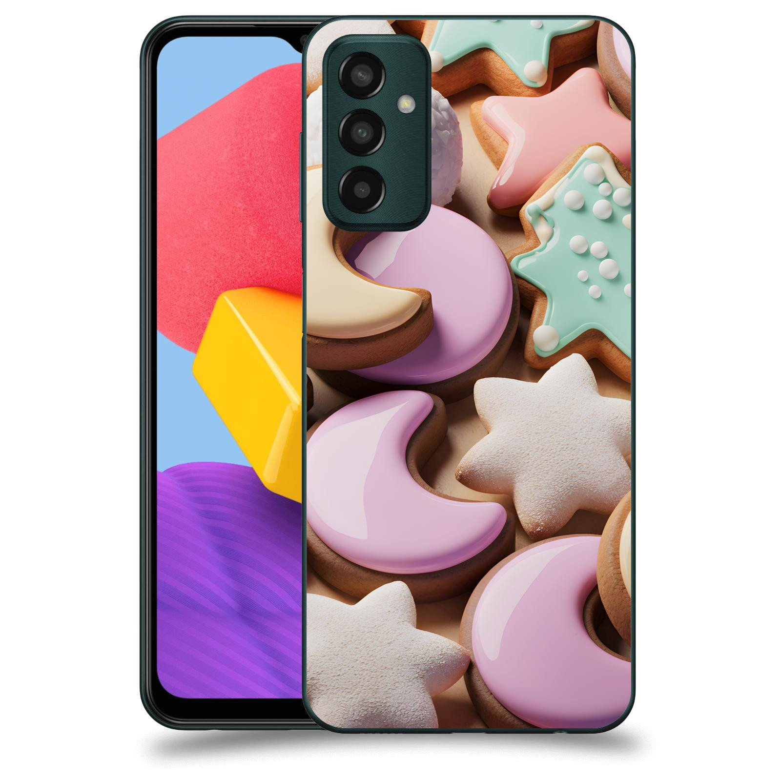 ACOVER Kryt na mobil Samsung Galaxy M13 M135F - Vánoční cukroví