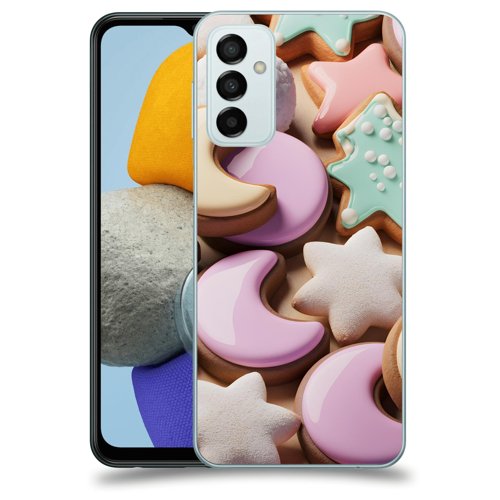 ACOVER Kryt na mobil Samsung Galaxy M23 5G - Vánoční cukroví