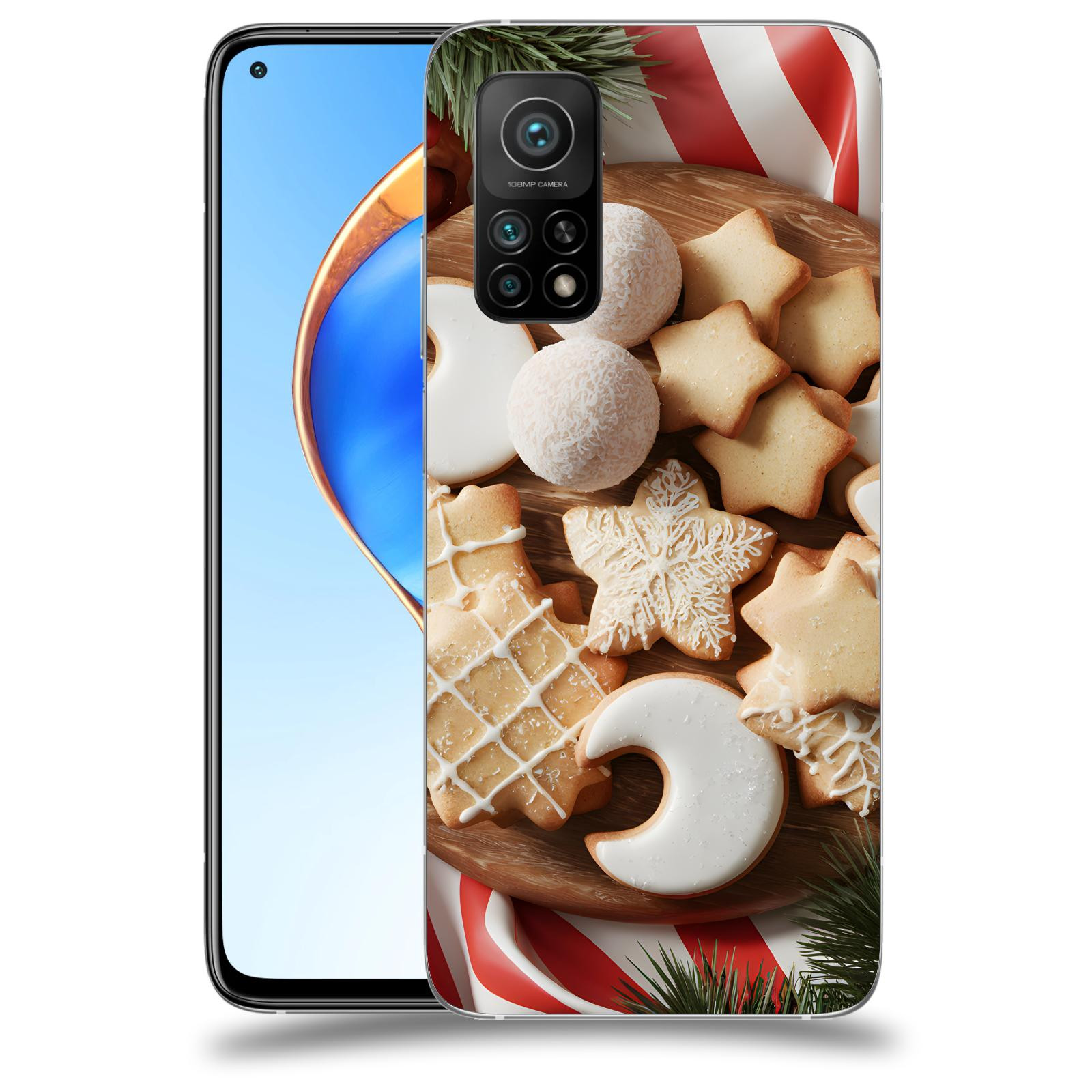 ACOVER Kryt na mobil Xiaomi Mi 10T Pro - Vánoční cukroví 2