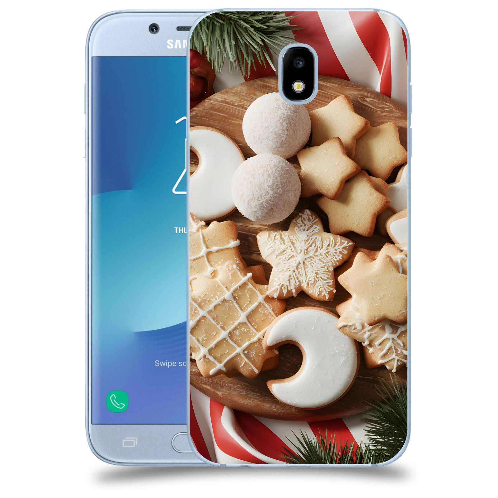 ACOVER Kryt na mobil Samsung Galaxy J5 2017 J530F - Vánoční cukroví 2