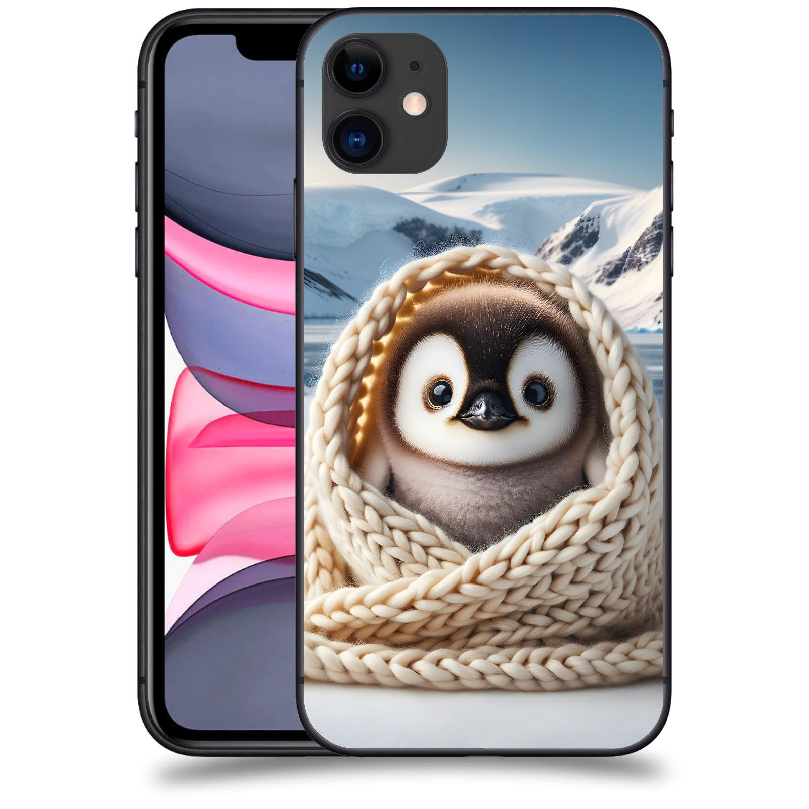 ACOVER Kryt na mobil Apple iPhone 11 - Tučňák