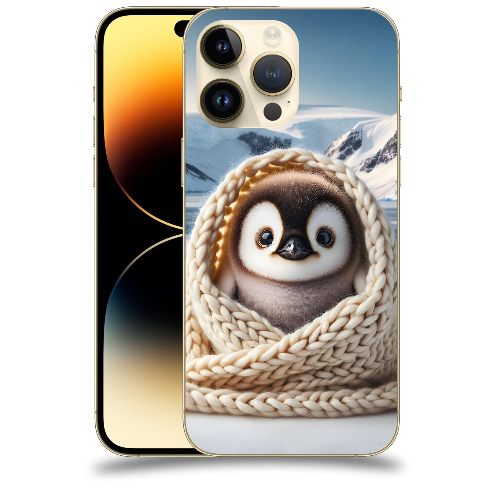 ACOVER Kryt na mobil Apple iPhone 14 Pro Max - Tučňák