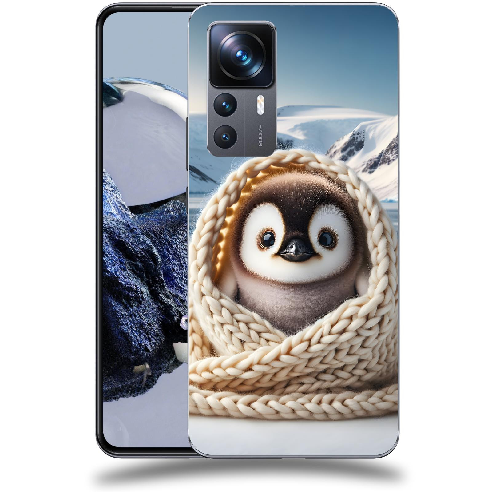 ACOVER Kryt na mobil Xiaomi 12T Pro - Tučňák
