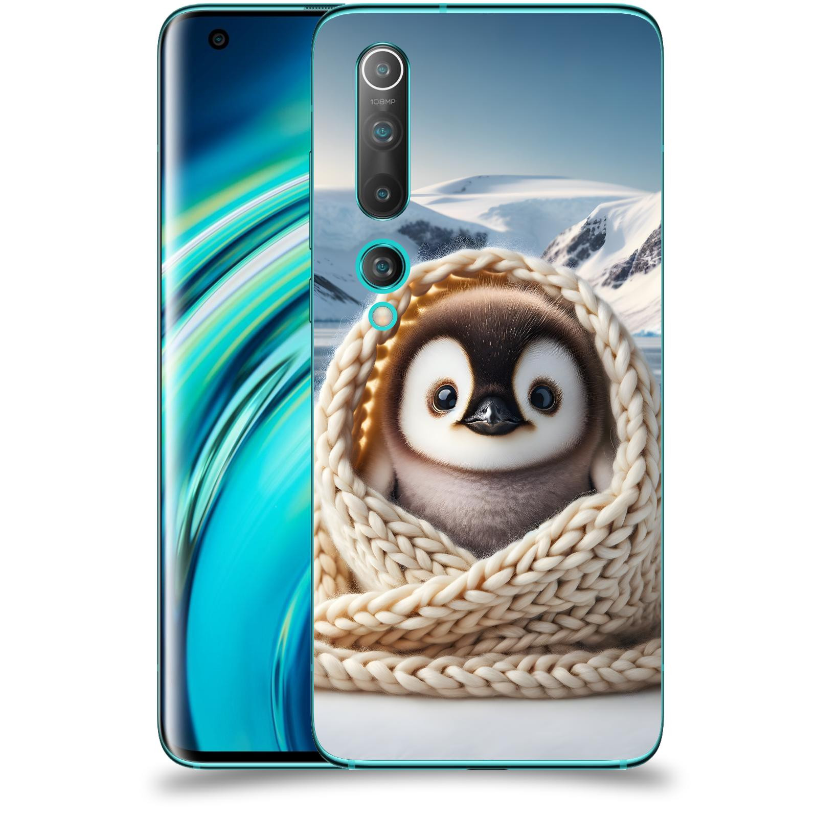 ACOVER Kryt na mobil Xiaomi Mi 10 - Tučňák