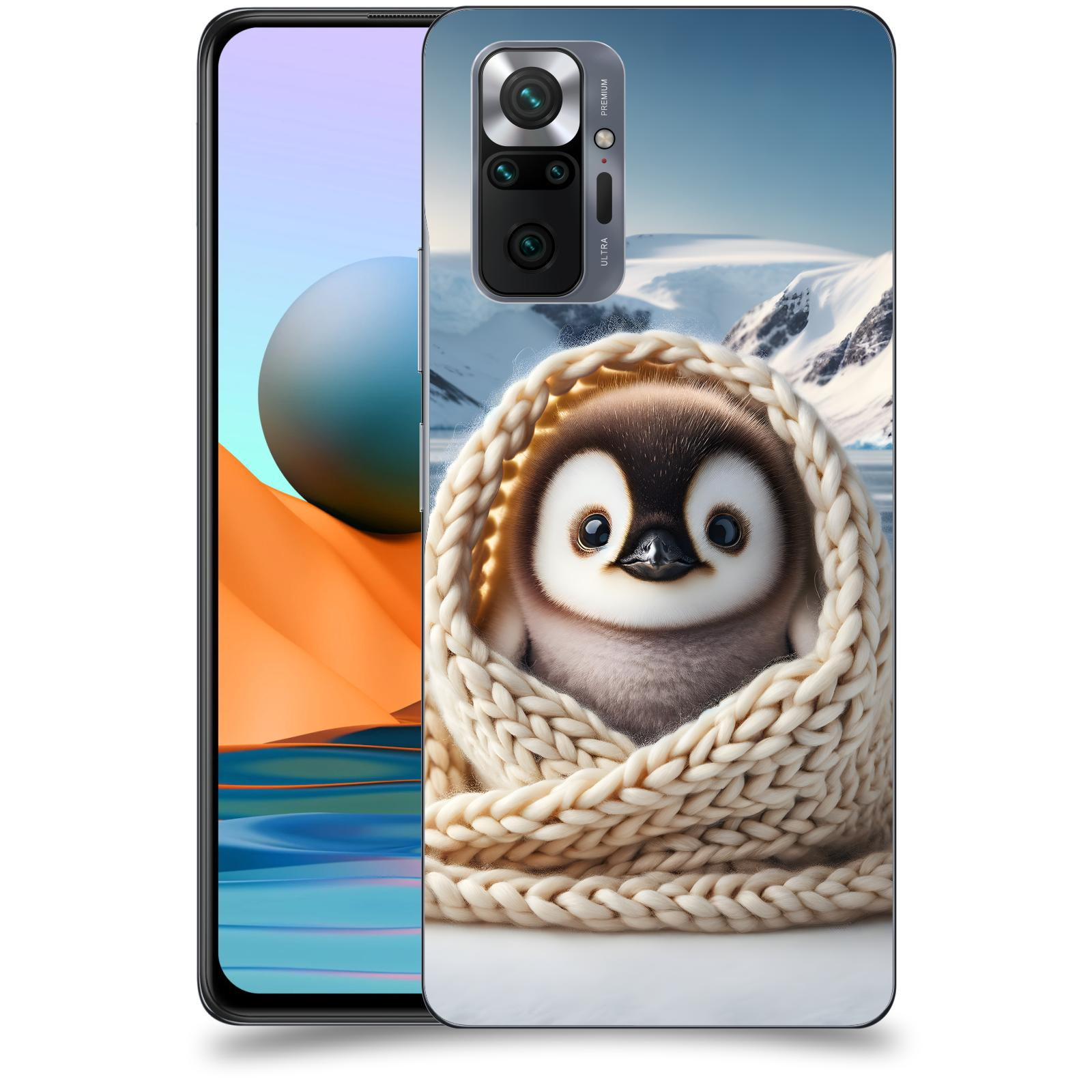ACOVER Kryt na mobil Xiaomi Redmi Note 10 Pro - Tučňák
