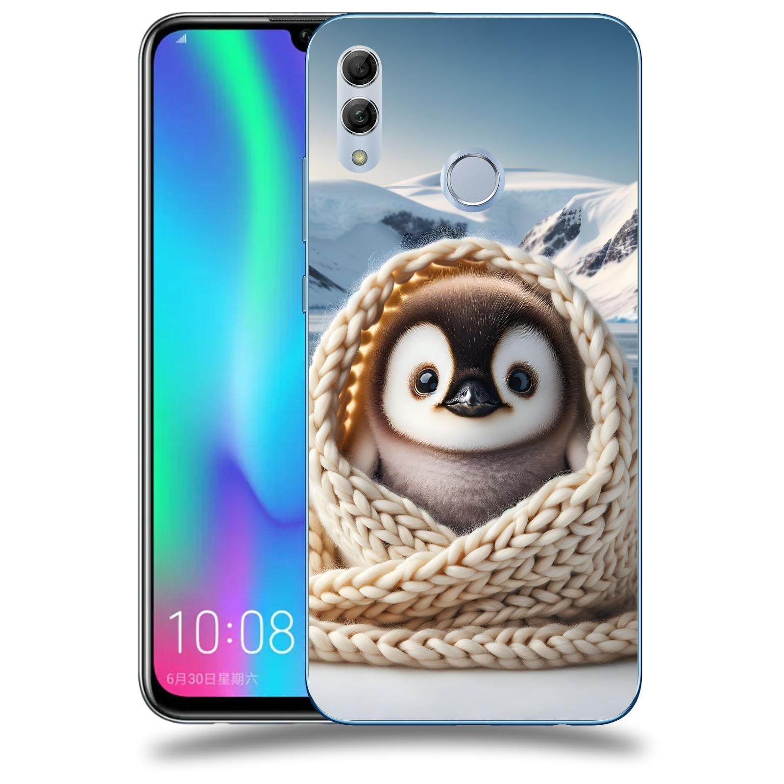 ACOVER Kryt na mobil Honor 10 Lite - Tučňák