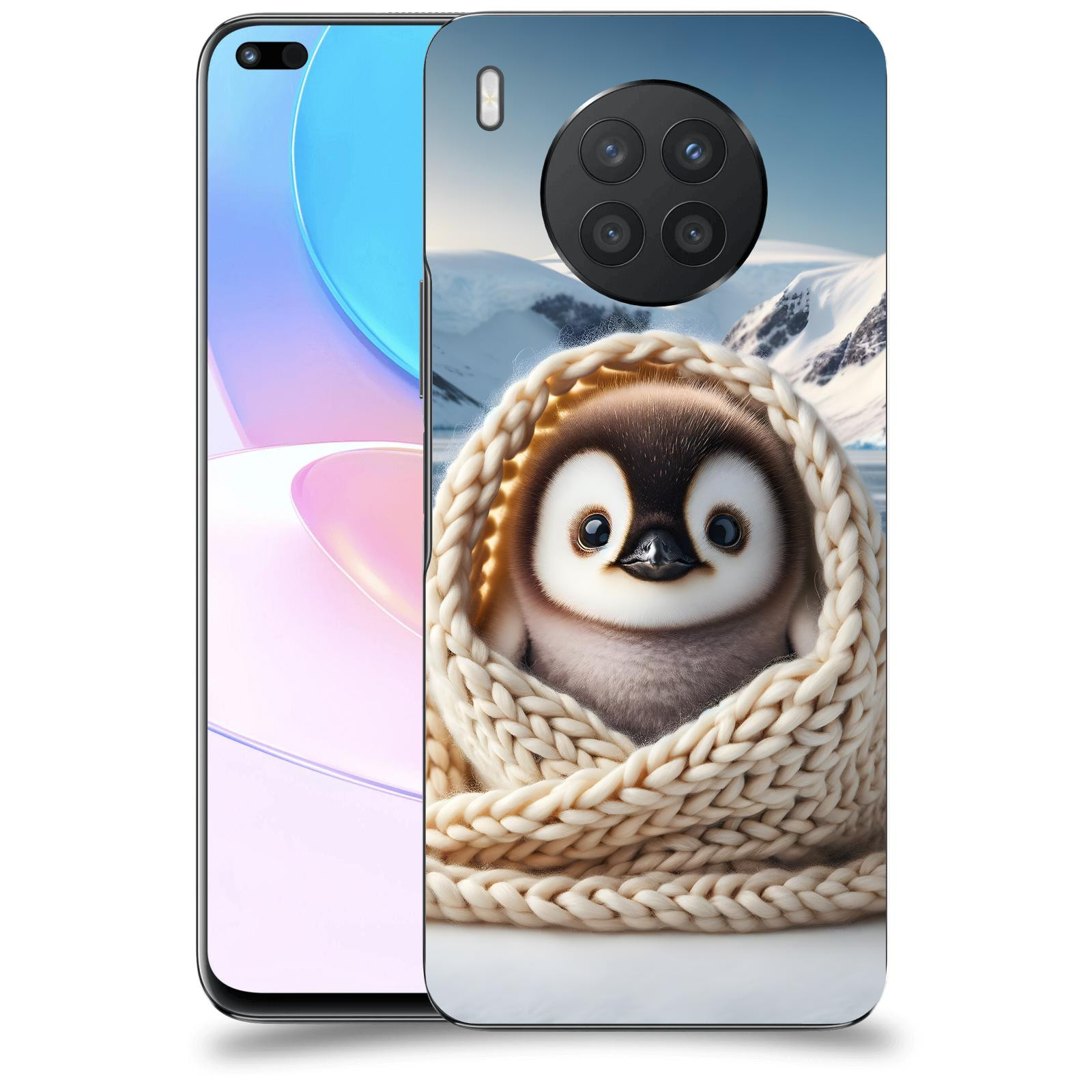 ACOVER Kryt na mobil Honor 50 Lite - Tučňák