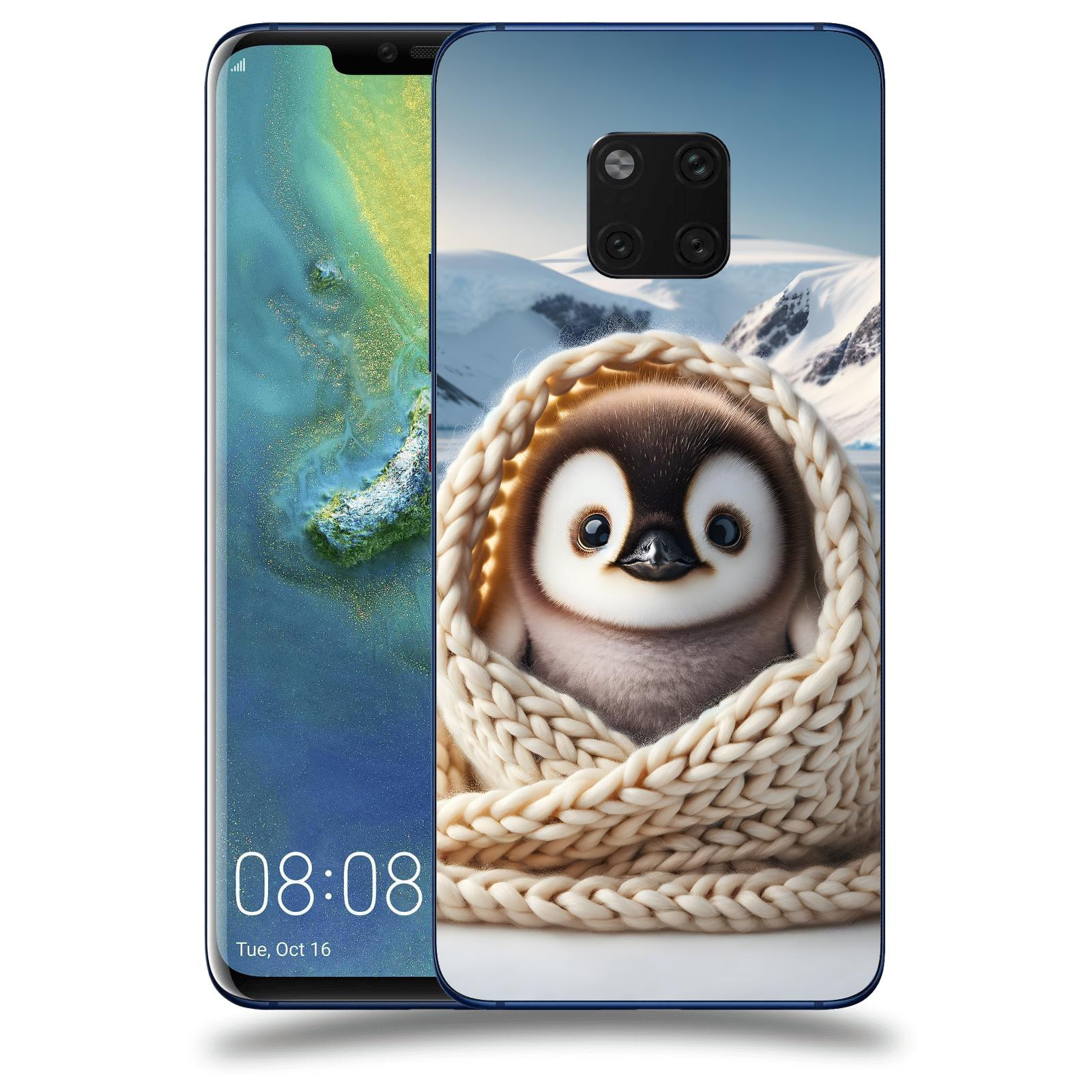 ACOVER Kryt na mobil Huawei Mate 20 Pro - Tučňák