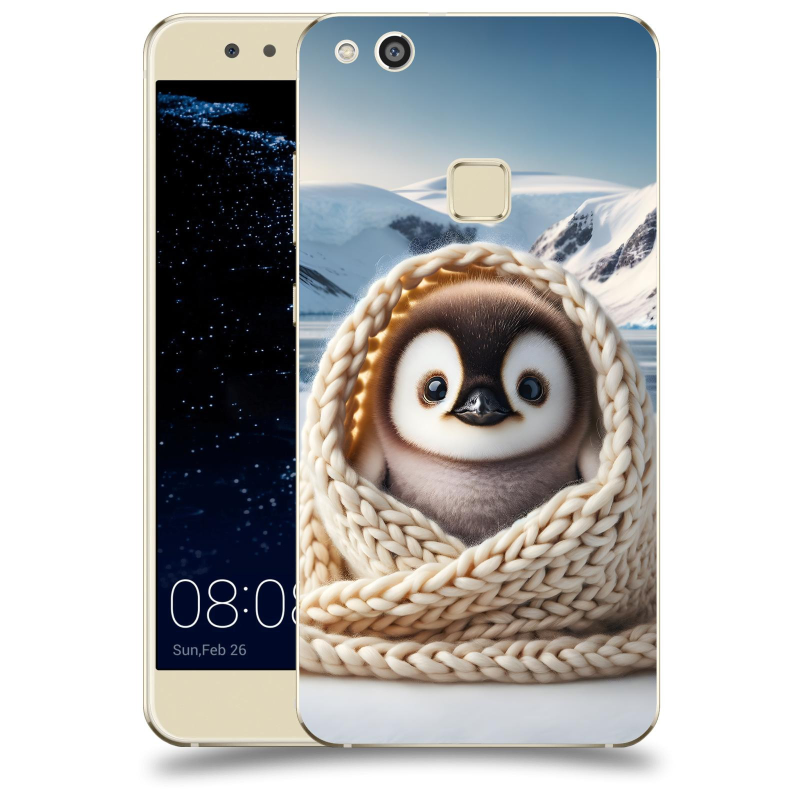 ACOVER Kryt na mobil Huawei P10 Lite - Tučňák